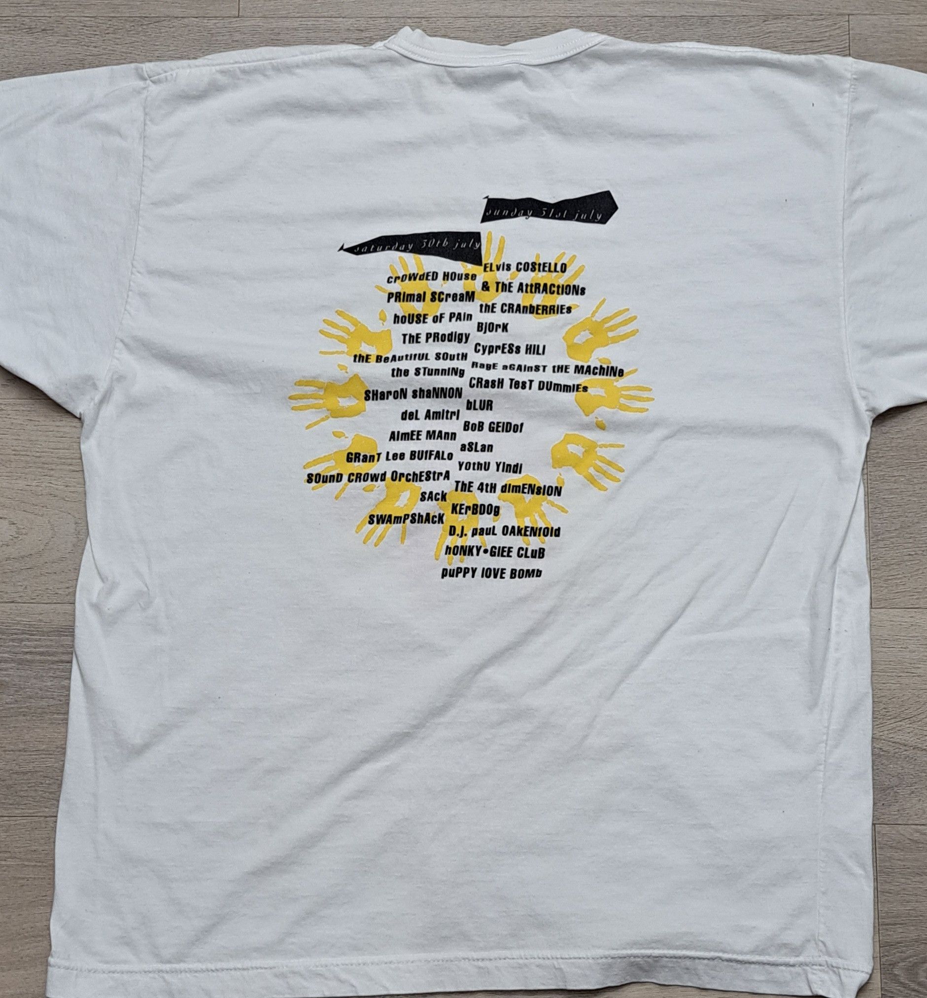 Band Tees Feile '94 final trip tour vintage Levi's band 1994 90s Size US XL / EU 56 / 4 - 4 Thumbnail