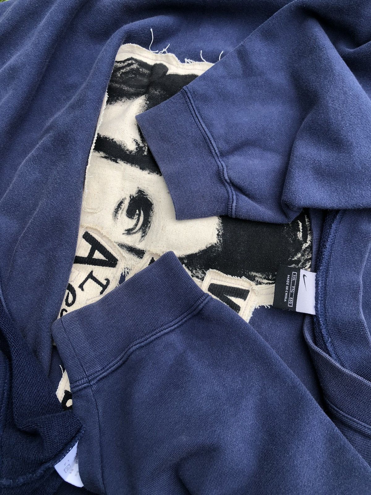 Nike × Vintage WTF is alex turner? Y2k Nike vintage sweatshirt Size US XXL / EU 58 / 5 - 5 Thumbnail