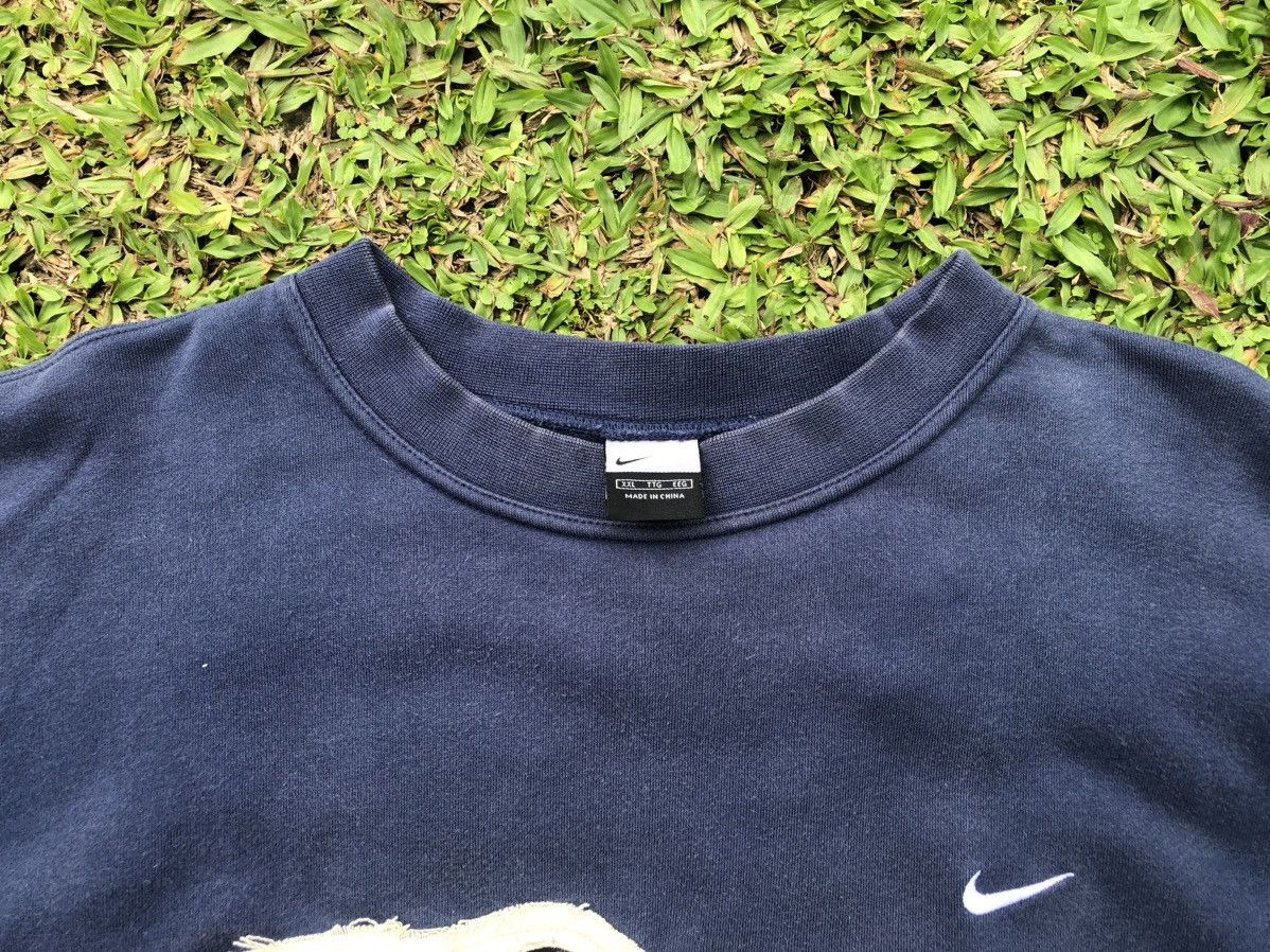 Nike × Vintage WTF is alex turner? Y2k Nike vintage sweatshirt Size US XXL / EU 58 / 5 - 3 Thumbnail