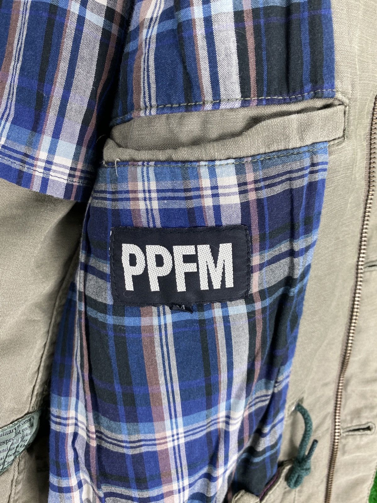 ‼️OFFER‼️Vintage PPFM Military Style Thin Hoodie Jacket