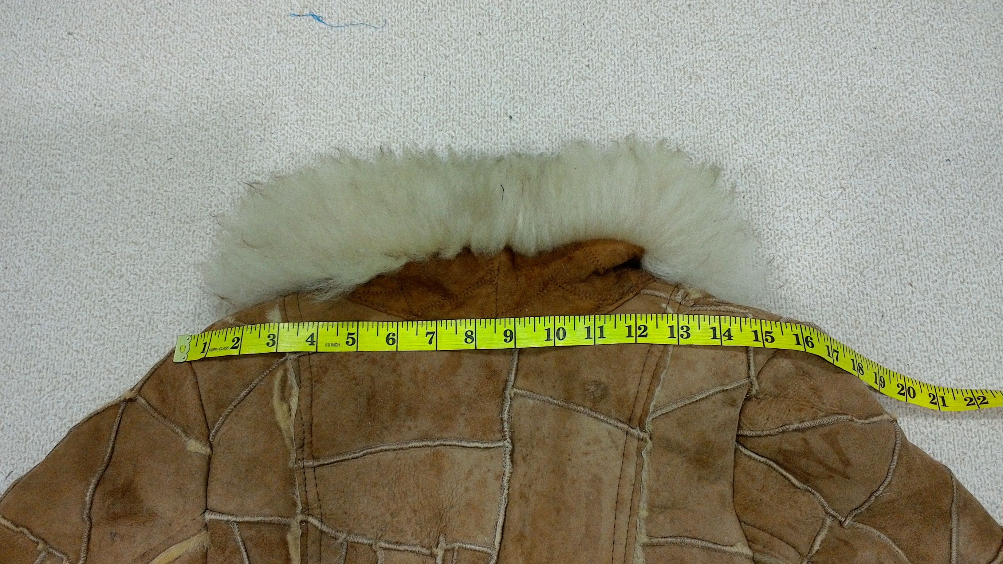 Japanese Brand RARE Vintage Leather Fur Jacket Size M / US 6-8 / IT 42-44 - 4 Thumbnail