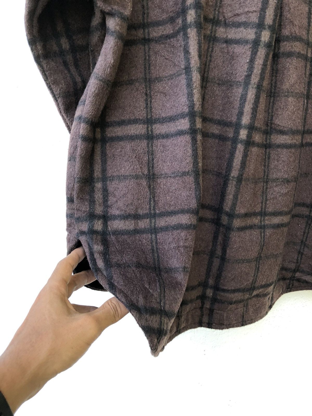 Japanese Brand Japanese Brand Samansa Blue Checkered Tartan Jacket Size US L / EU 52-54 / 3 - 4 Thumbnail