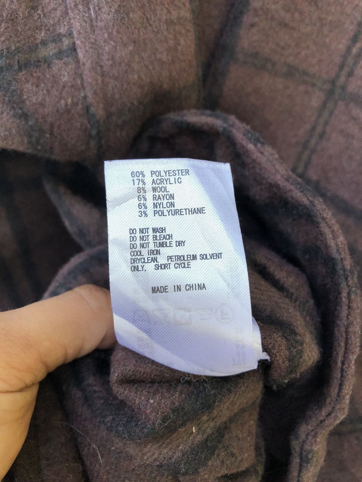Japanese Brand Japanese Brand Samansa Blue Checkered Tartan Jacket Size US L / EU 52-54 / 3 - 6 Thumbnail
