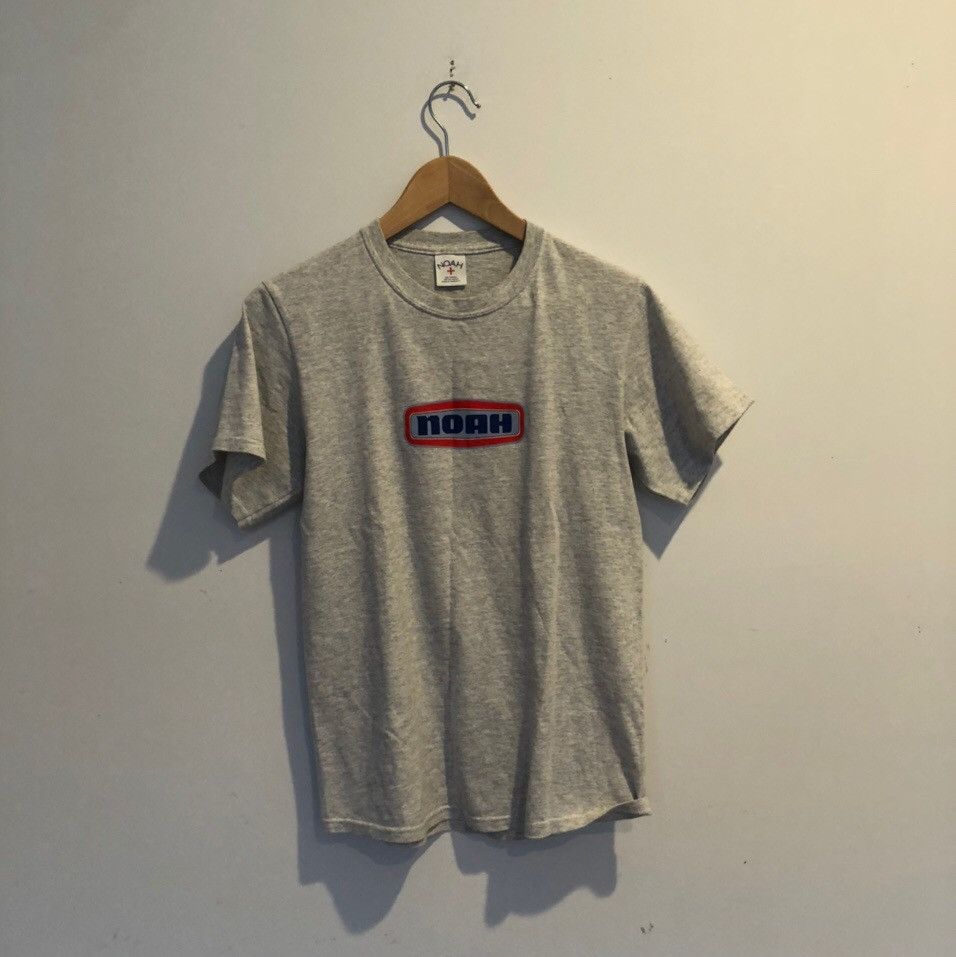 image of Noah Gas Station Tee in Grey, Men's (Size Small)