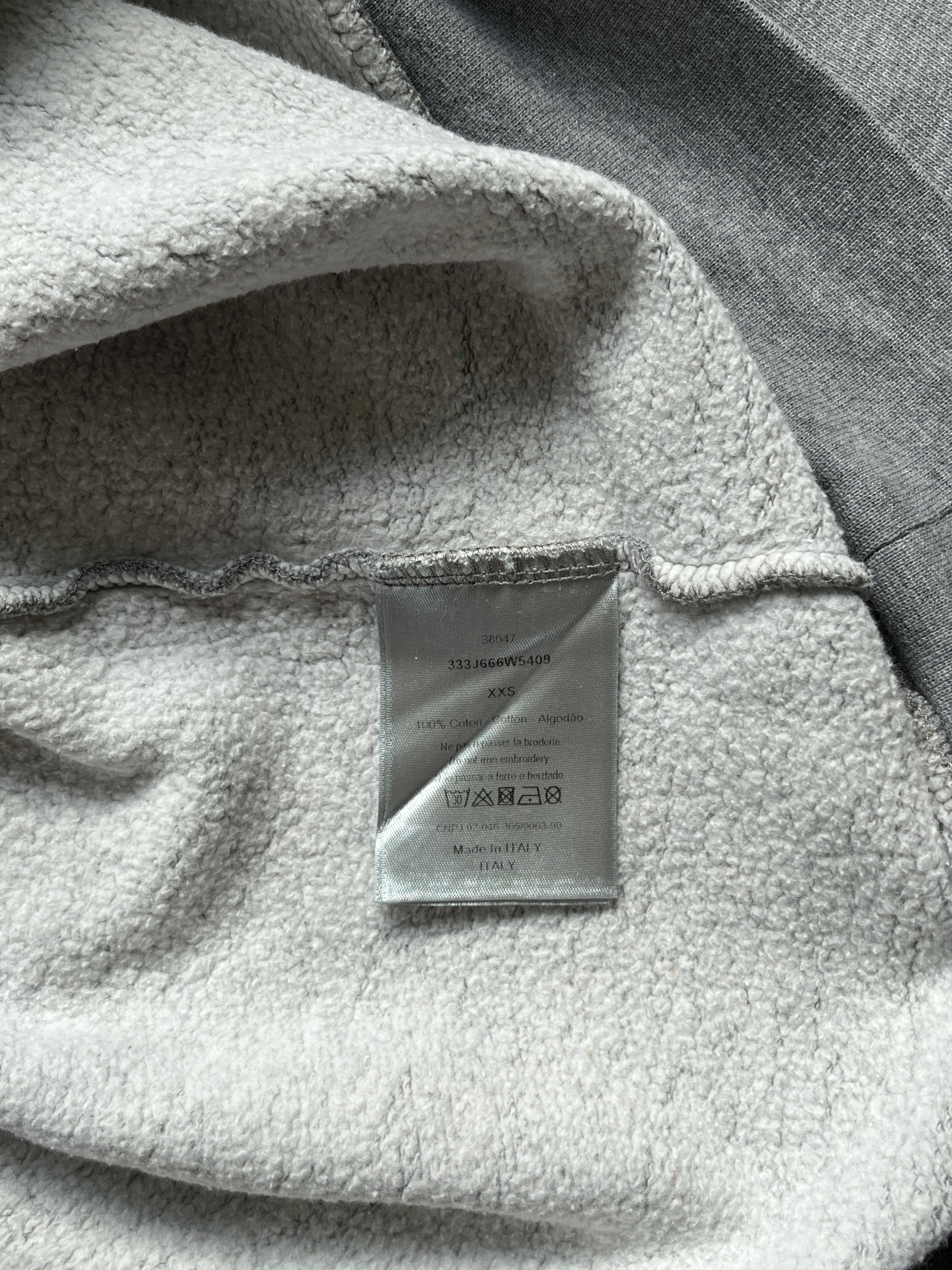 Dior ⚡️QUICK SALE⚡️Dior KVA Gray "I am Dior" Sweatshirt Crewneck Size US XXS / EU 40 - 4 Thumbnail