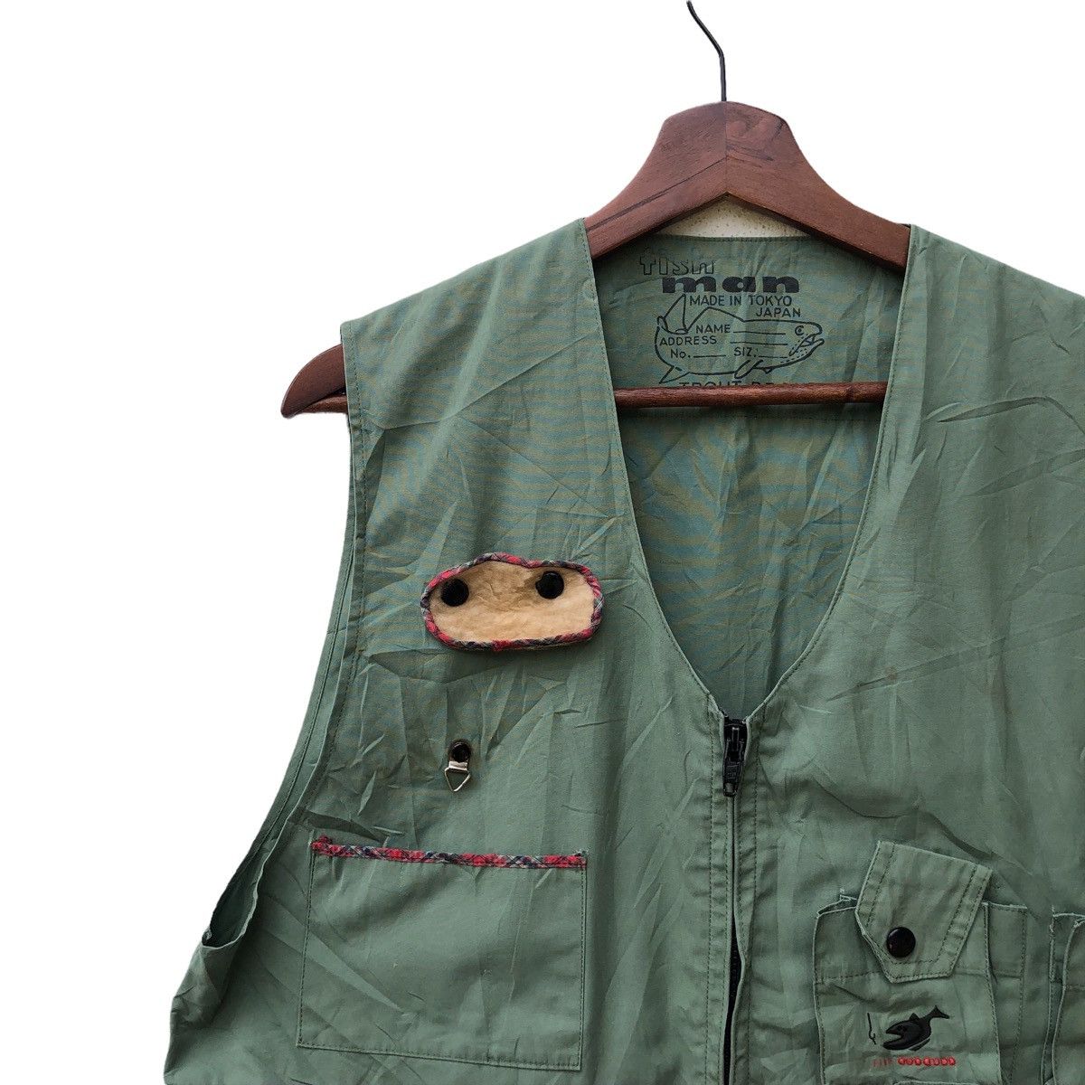 Vintage JAPANESE BRAND TROUT BRAND FISHING WEST JACKET Size US M / EU 48-50 / 2 - 3 Thumbnail