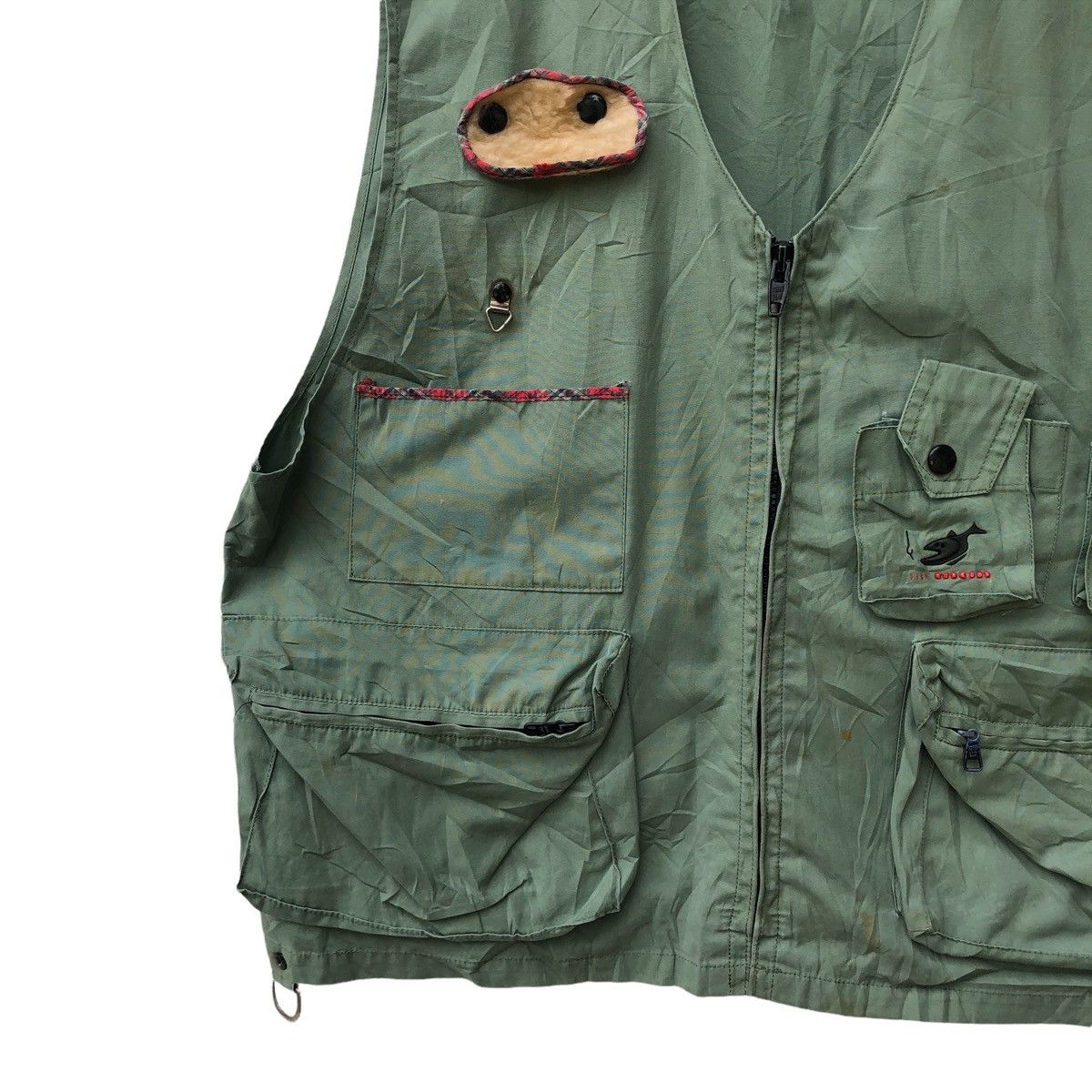 Vintage JAPANESE BRAND TROUT BRAND FISHING WEST JACKET Size US M / EU 48-50 / 2 - 4 Thumbnail