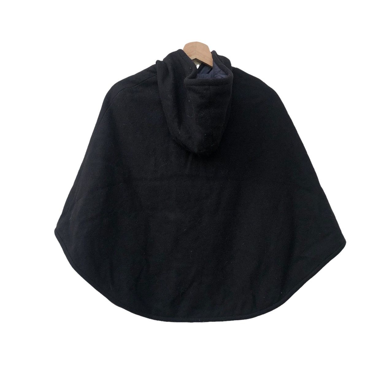 A.P.C. APC BLACK PONCHO JACKET Size US S / EU 44-46 / 1 - 2 Thumbnail