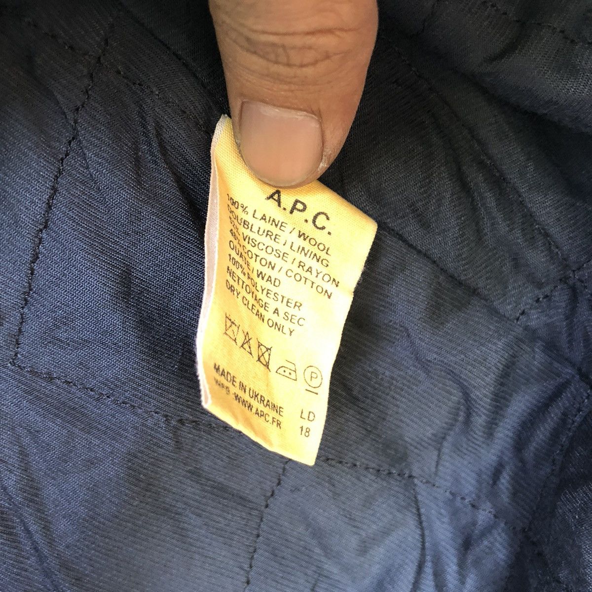 A.P.C. APC BLACK PONCHO JACKET Size US S / EU 44-46 / 1 - 3 Thumbnail