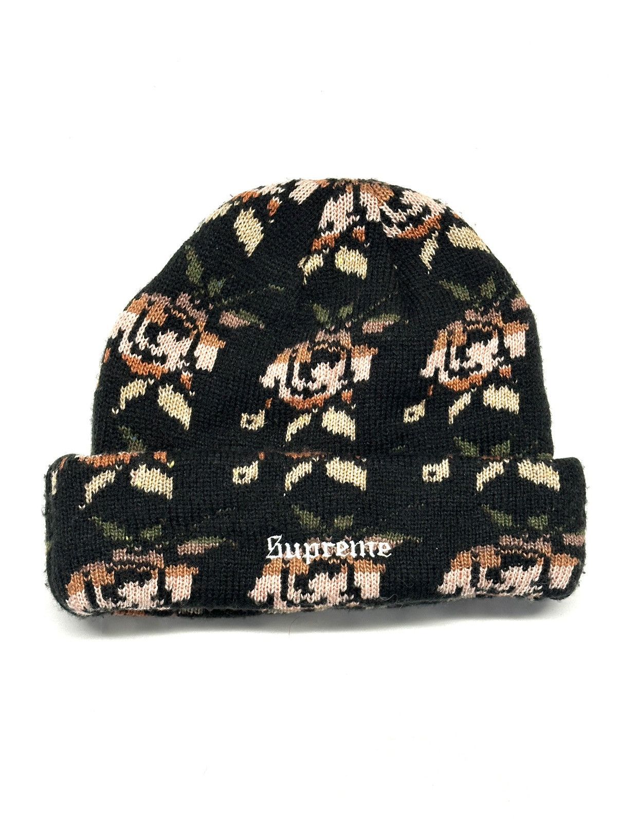 Supreme Rose Beanie | Grailed