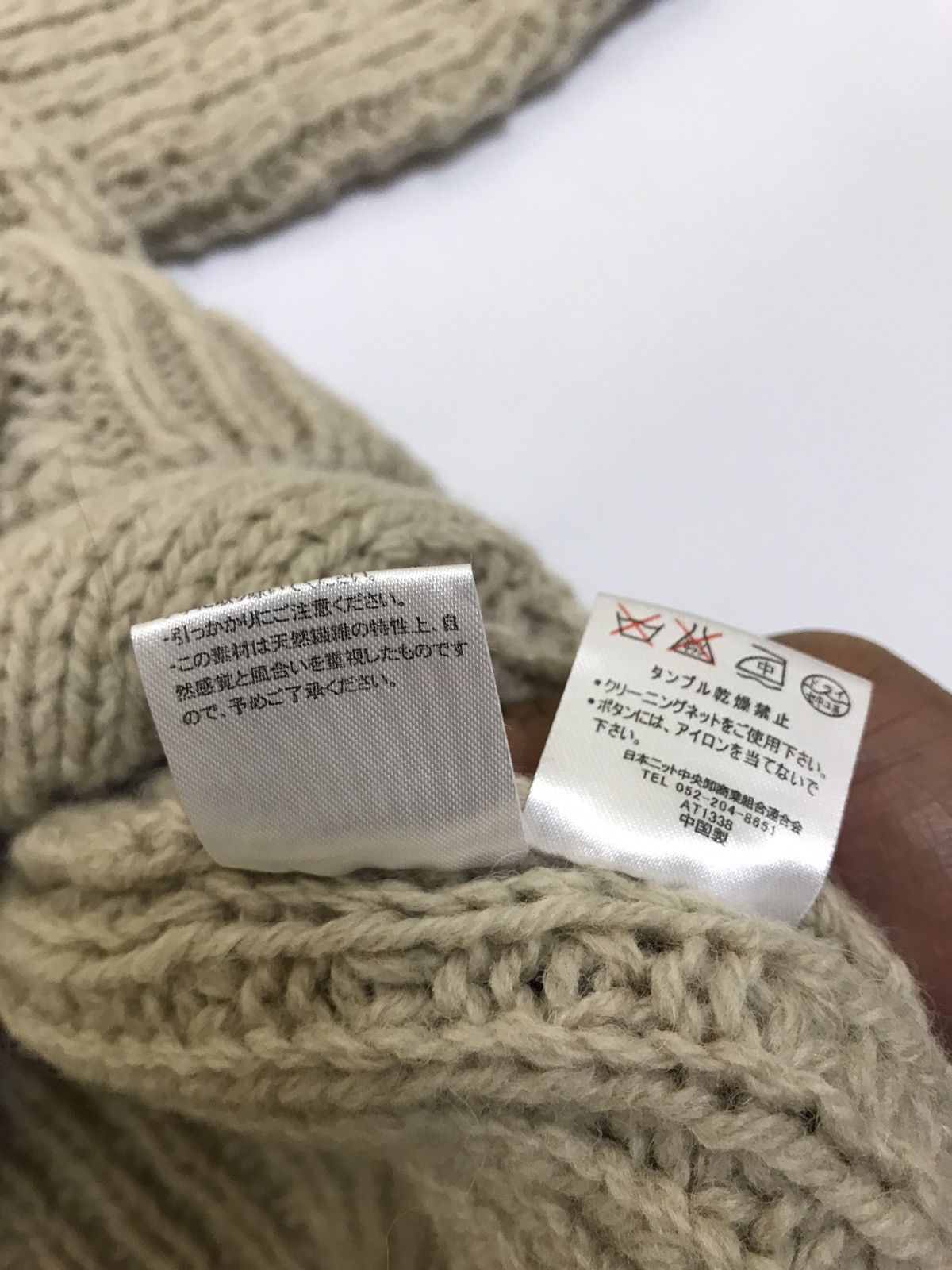 Aran Isles Knitwear Rare 🔥 Pal Poa Hand Knit Sweater Nice Design! Size M / US 6-8 / IT 42-44 - 14 Thumbnail