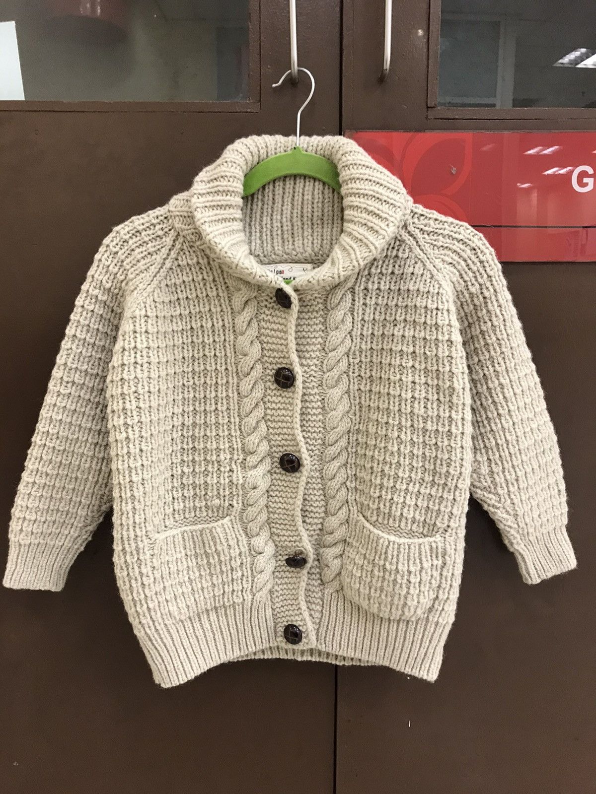 Aran Isles Knitwear Rare 🔥 Pal Poa Hand Knit Sweater Nice Design! Size M / US 6-8 / IT 42-44 - 1 Thumbnail