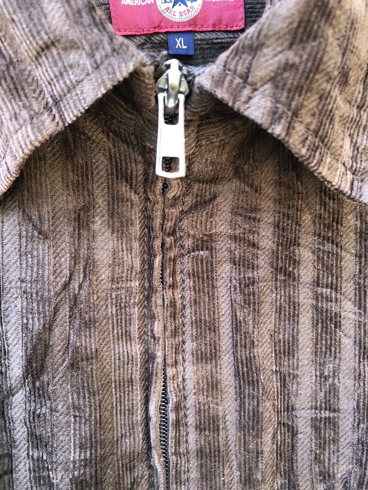 Converse VTG Converse Stripe Polo Double Pocket Snap ButtonZipper Size US L / EU 52-54 / 3 - 4 Thumbnail