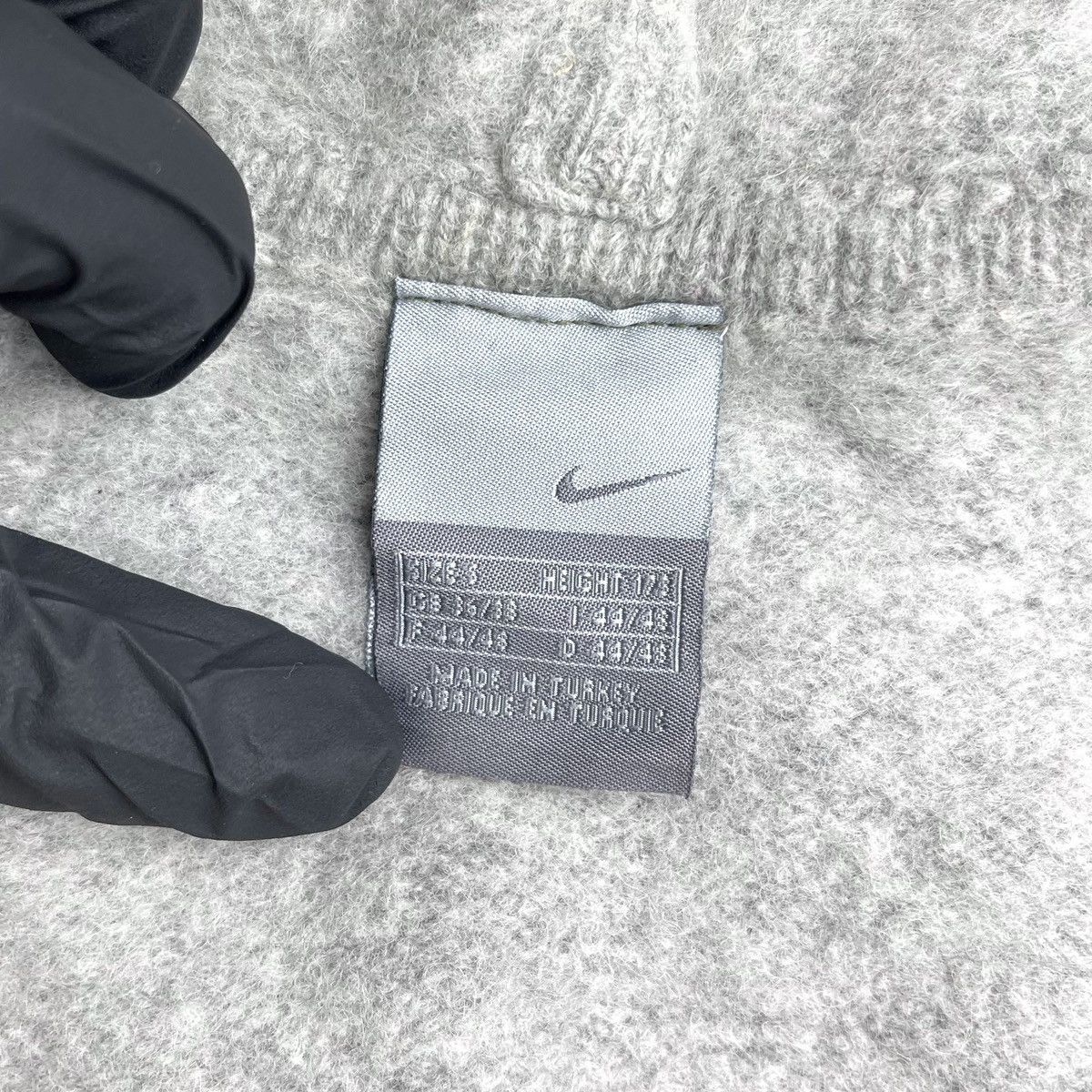 Nike × Vintage Rare Nike Vintage Wool Y2K Hoodie Size: S Size US S / EU 44-46 / 1 - 6 Thumbnail