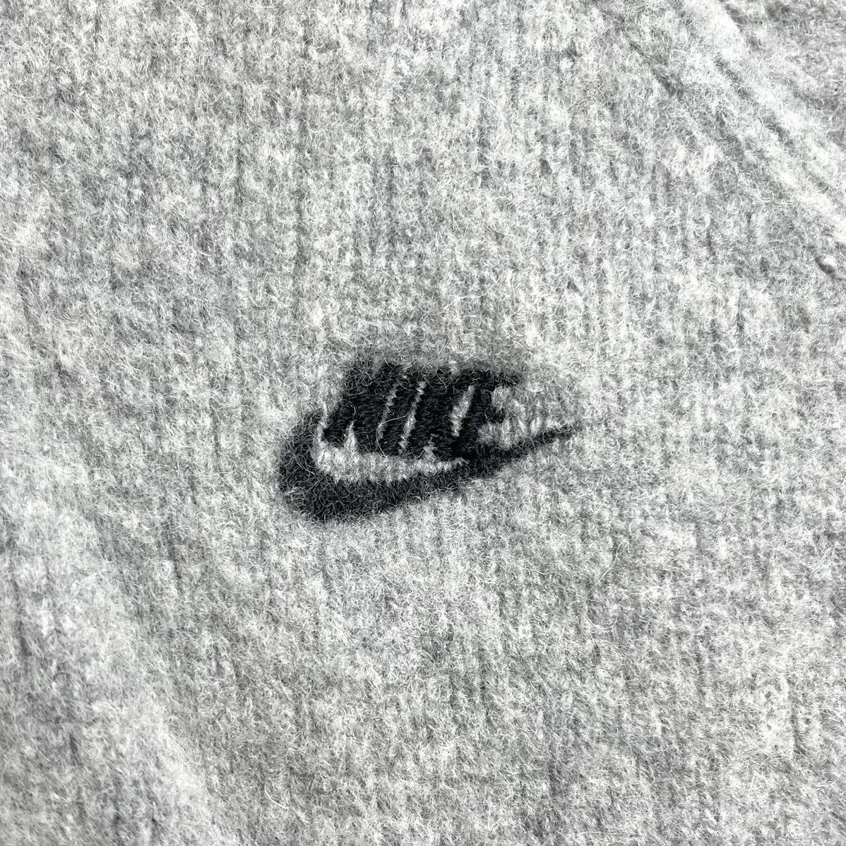 Nike × Vintage Rare Nike Vintage Wool Y2K Hoodie Size: S Size US S / EU 44-46 / 1 - 3 Thumbnail