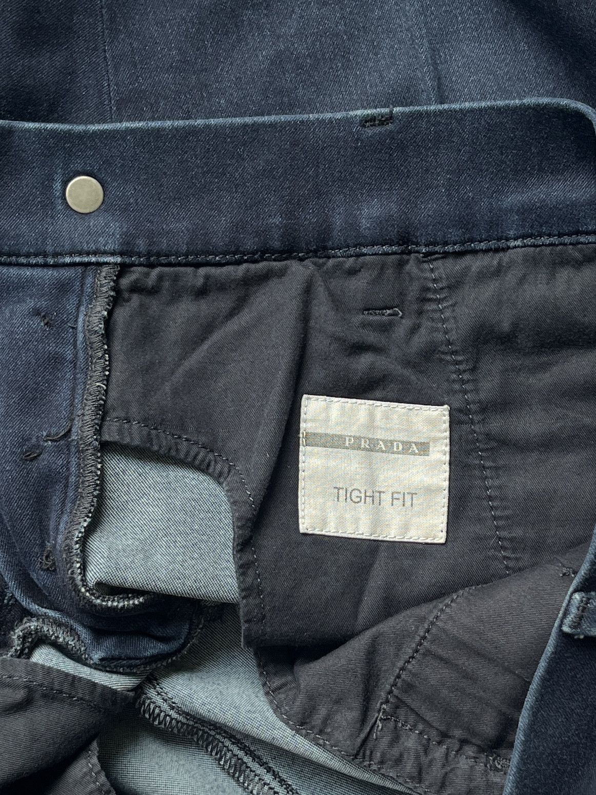 Prada ⚡️QUICK SALE⚡️Prada Dark Blue Pants Trousers Size US 30 / EU 46 - 6 Thumbnail