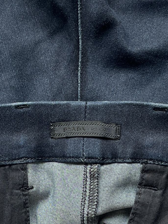 Prada ⚡️QUICK SALE⚡️Prada Dark Blue Pants Trousers Size US 30 / EU 46 - 3 Thumbnail