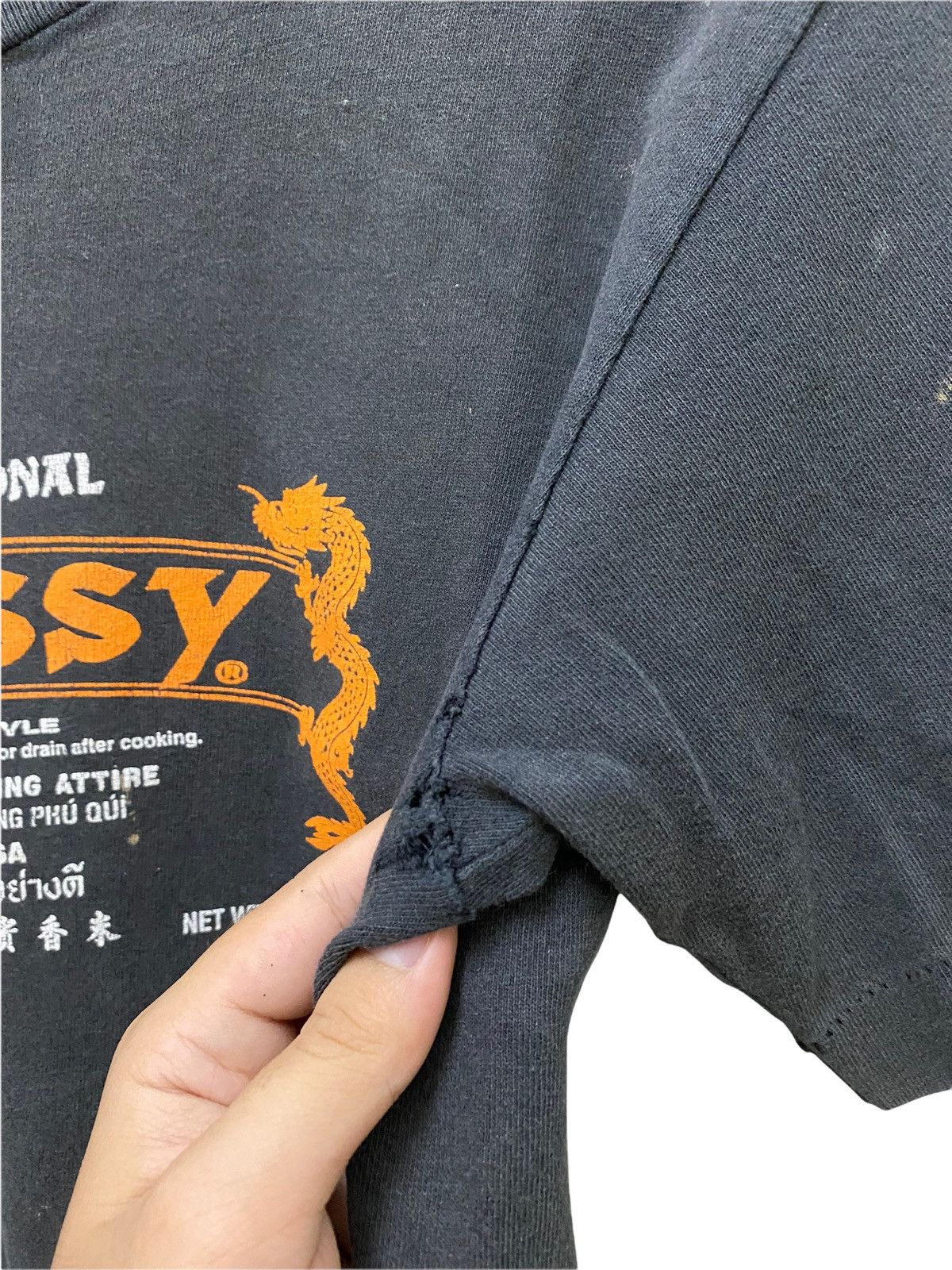 Stussy Very Rare Vintage 90s Stussy Dragon Design Shirt Size US S / EU 44-46 / 1 - 6 Thumbnail