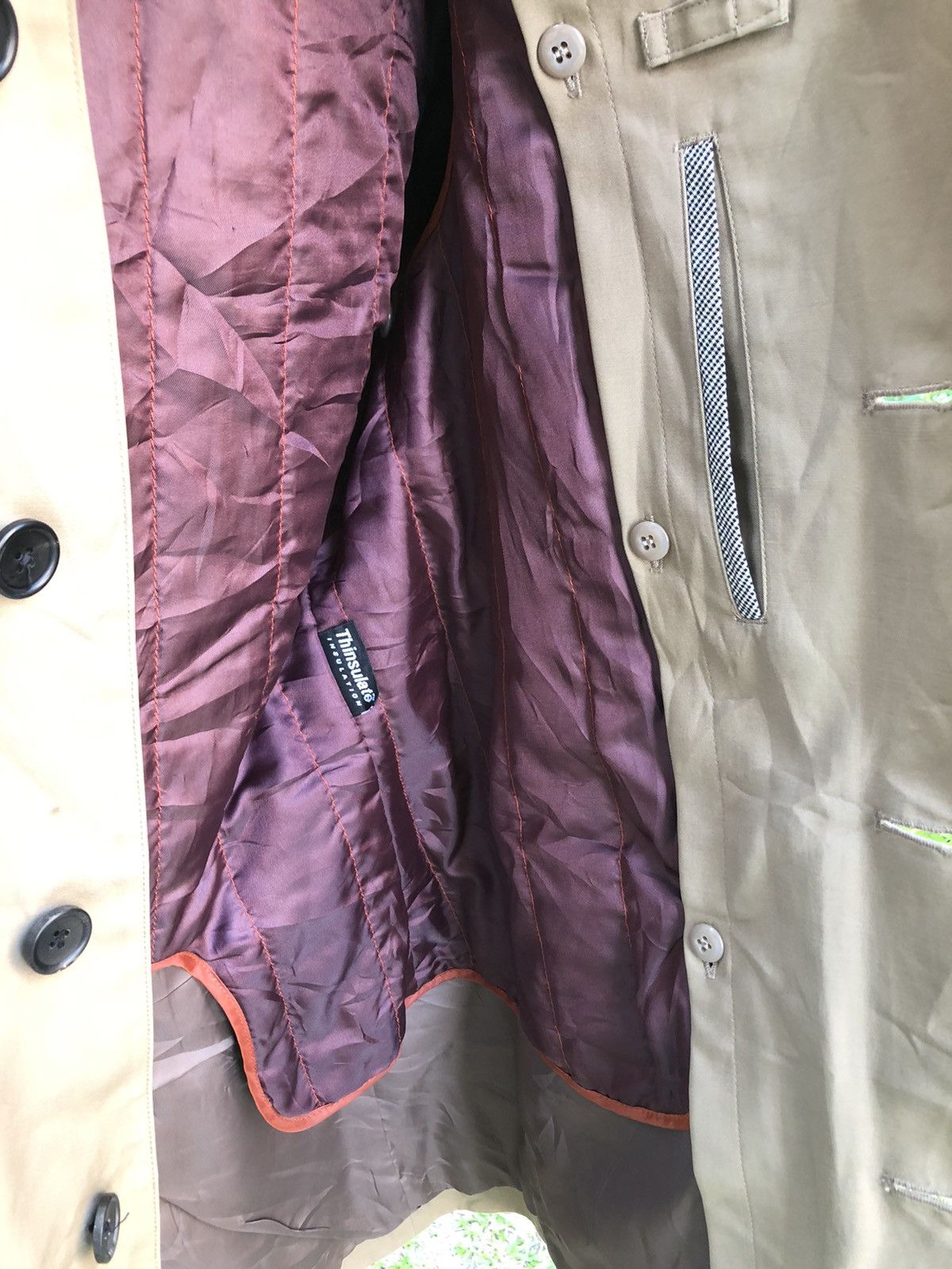 Japanese Brand Vintage 90's Trench Coat Italian Classico Model by P.S.FA Size US M / EU 48-50 / 2 - 9 Thumbnail