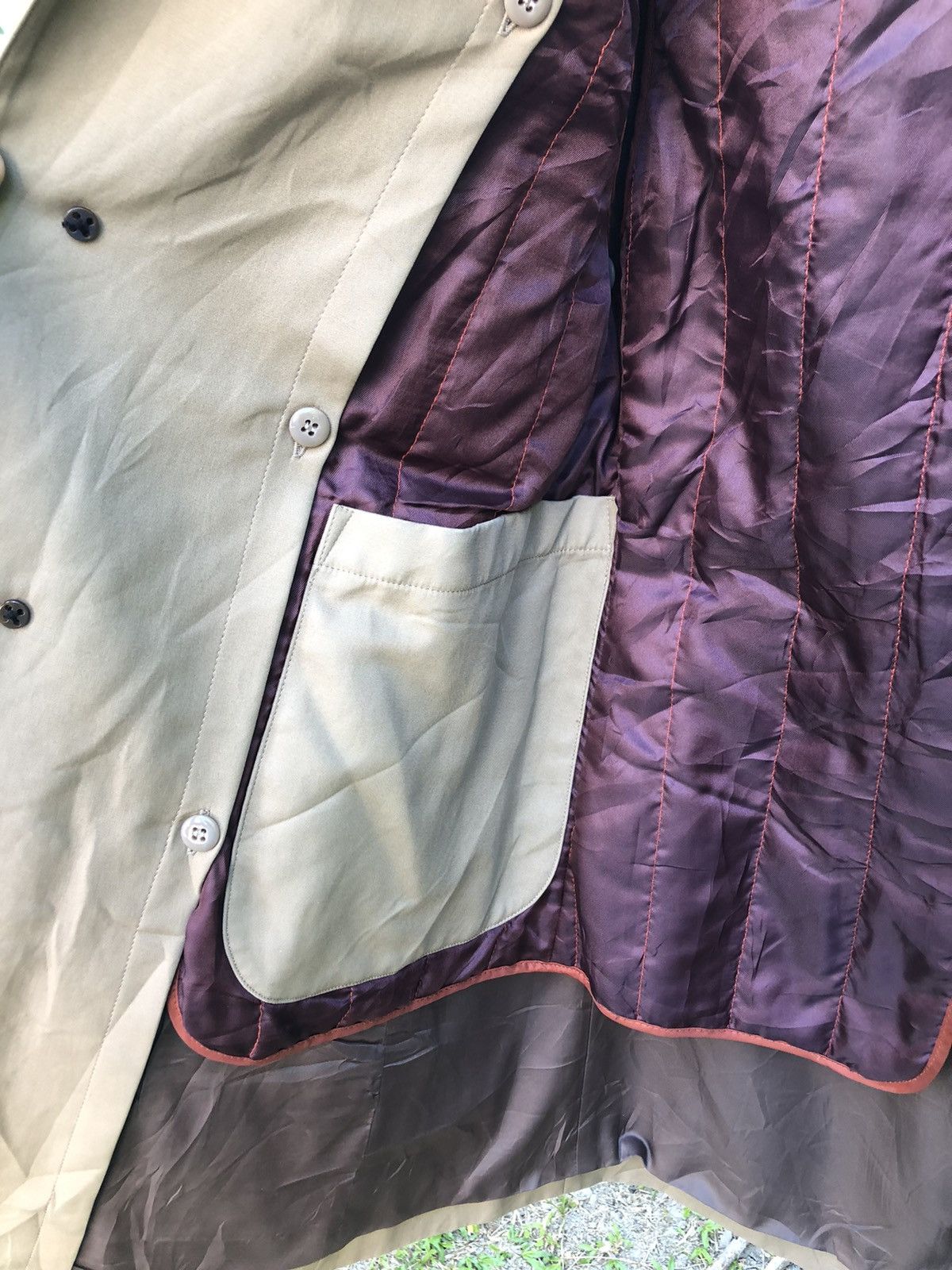 Japanese Brand Vintage 90's Trench Coat Italian Classico Model by P.S.FA Size US M / EU 48-50 / 2 - 10 Thumbnail