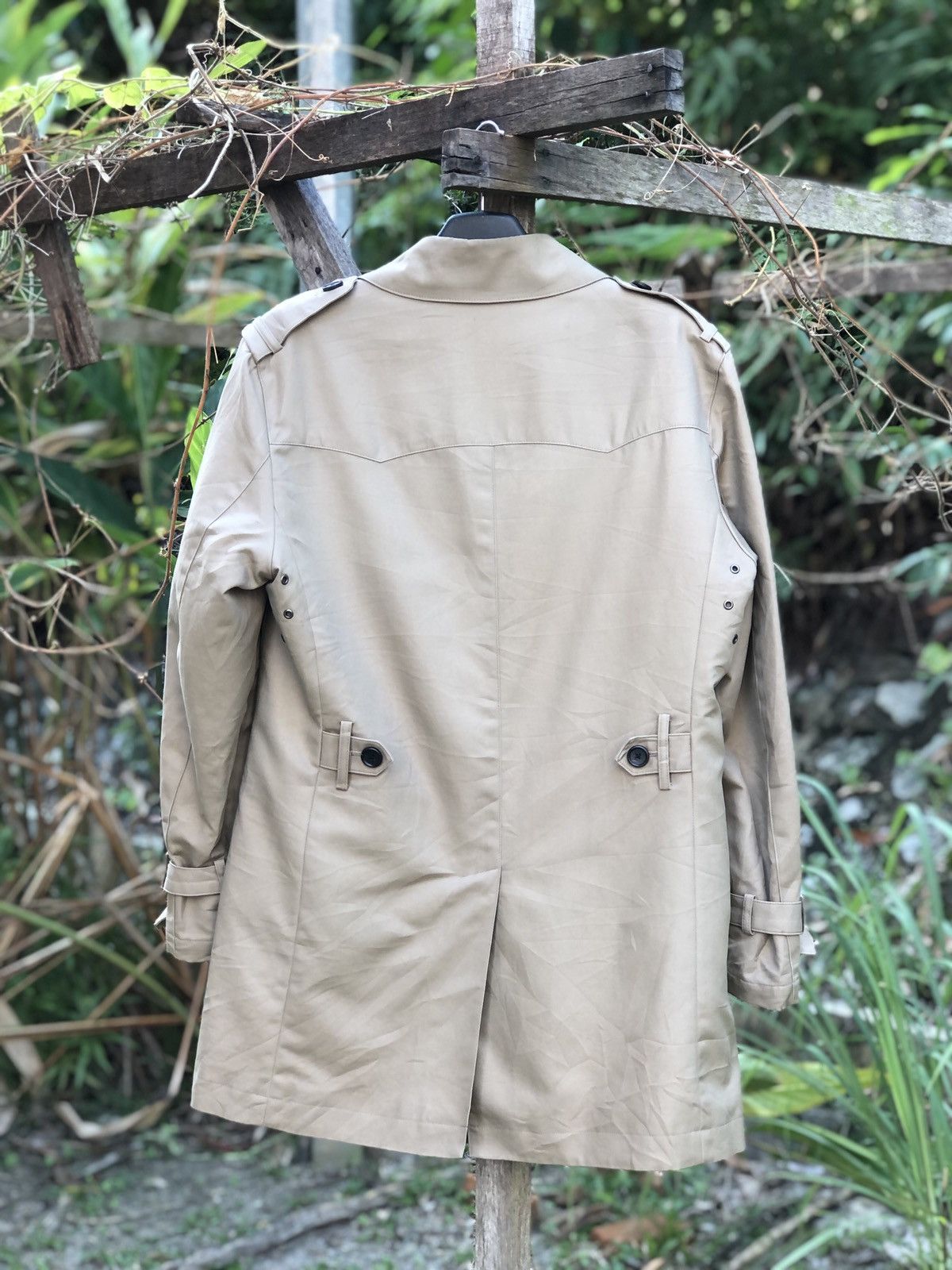 Japanese Brand Vintage 90's Trench Coat Italian Classico Model by P.S.FA Size US M / EU 48-50 / 2 - 4 Thumbnail