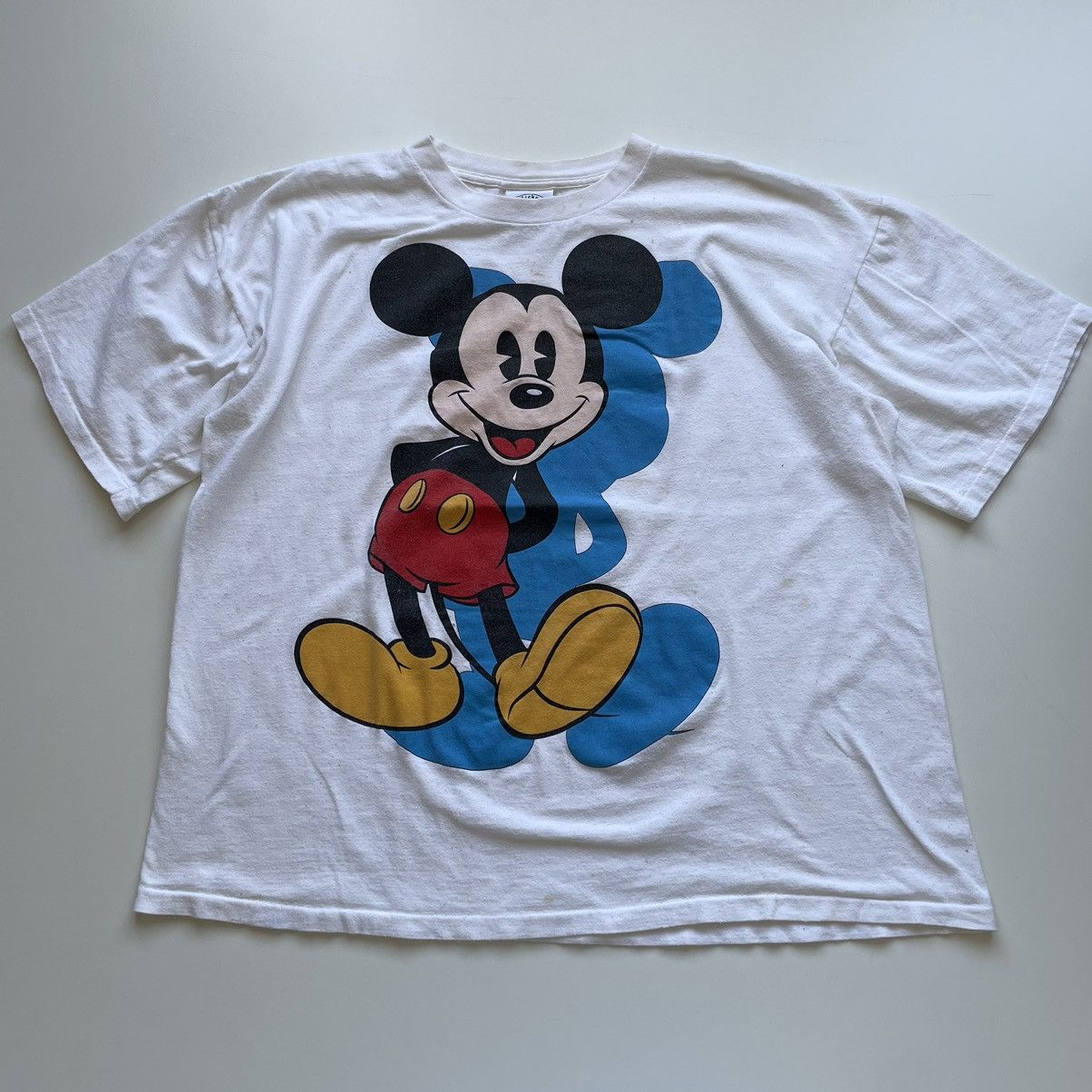 Disney Vintage 1990s Mickey Mouse Disney Graphic T Shirt Boxy Large Size US L / EU 52-54 / 3 - 1 Thumbnail
