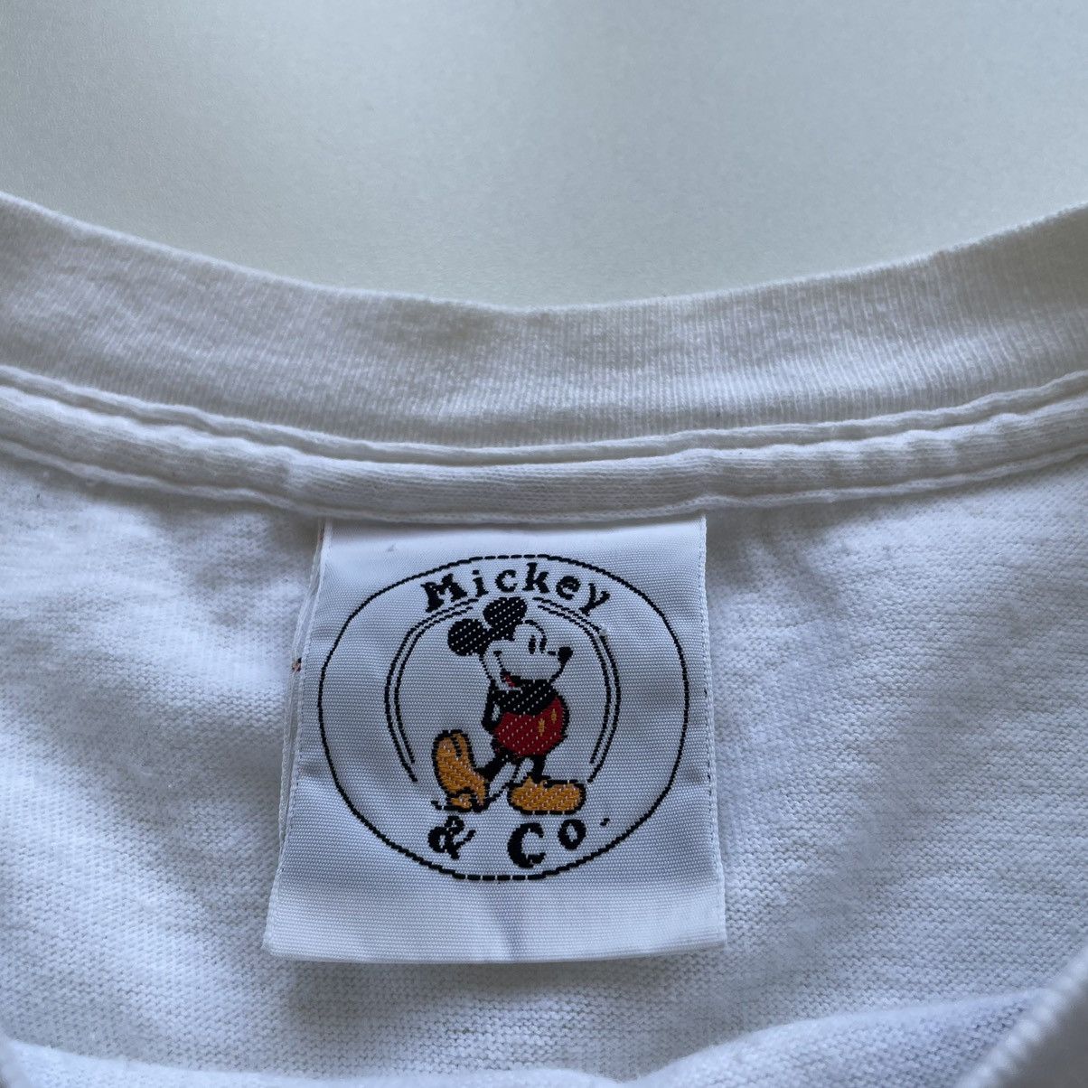 Disney Vintage 1990s Mickey Mouse Disney Graphic T Shirt Boxy Large Size US L / EU 52-54 / 3 - 6 Thumbnail