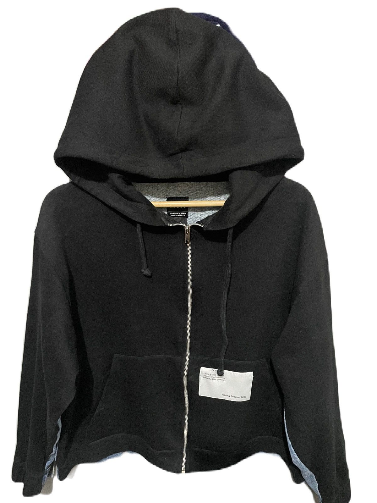Designer × Zara Rare Zara Graphic Capsule Of Women Hoodie Jeans Size ONE SIZE - 2 Thumbnail
