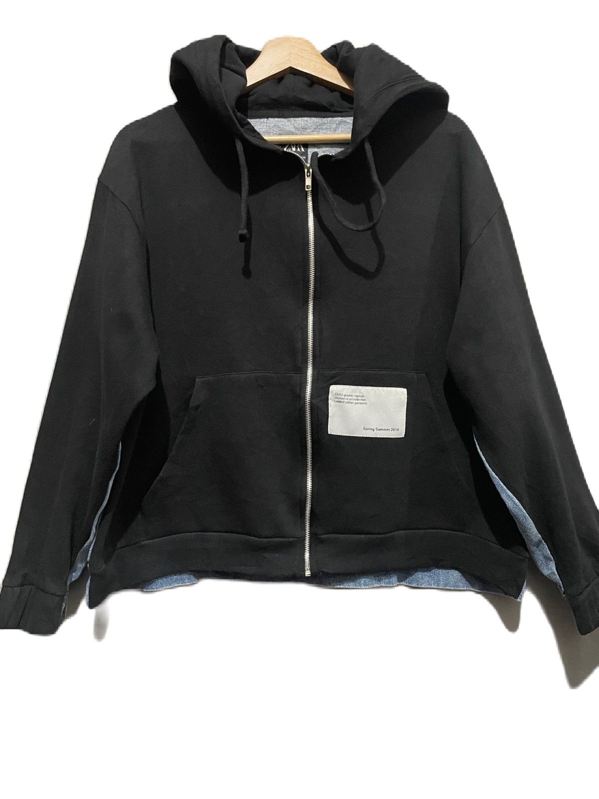 Designer × Zara Rare Zara Graphic Capsule Of Women Hoodie Jeans Size ONE SIZE - 3 Thumbnail