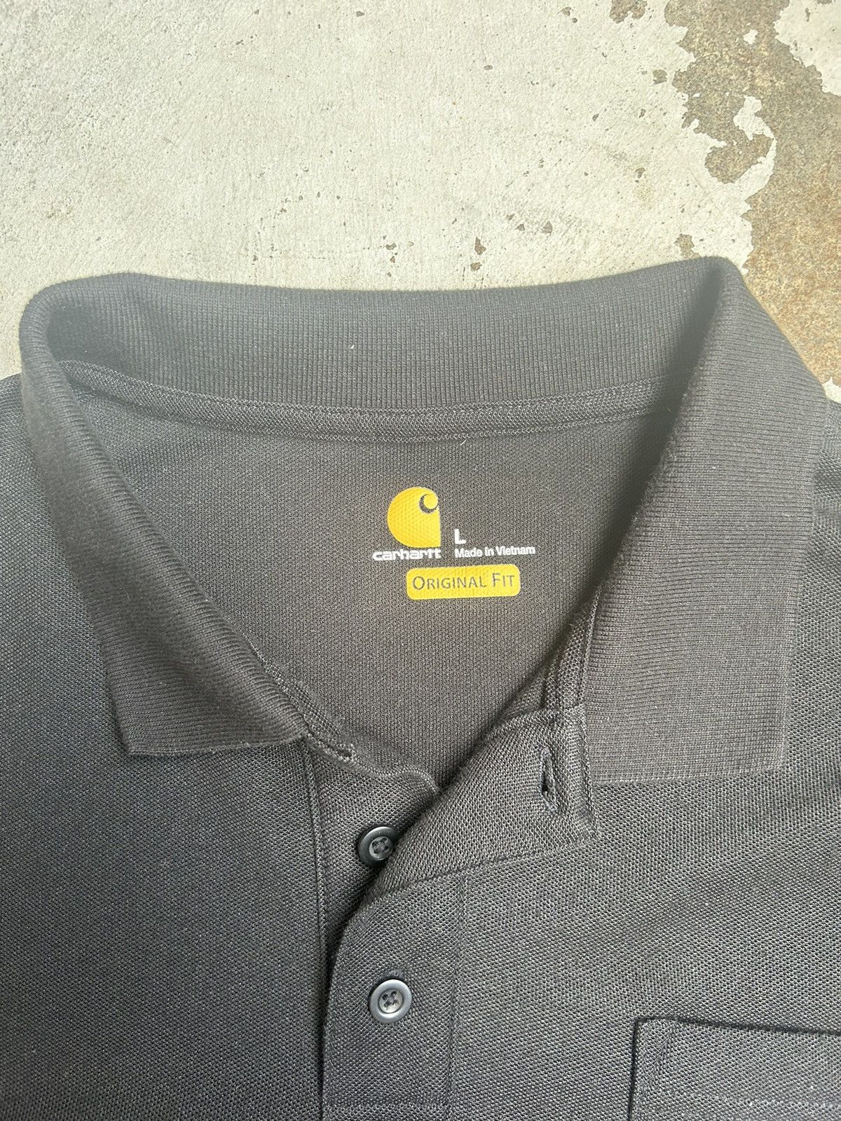 Carhartt Carhartt Black Polo Shirt Size US L / EU 52-54 / 3 - 4 Thumbnail