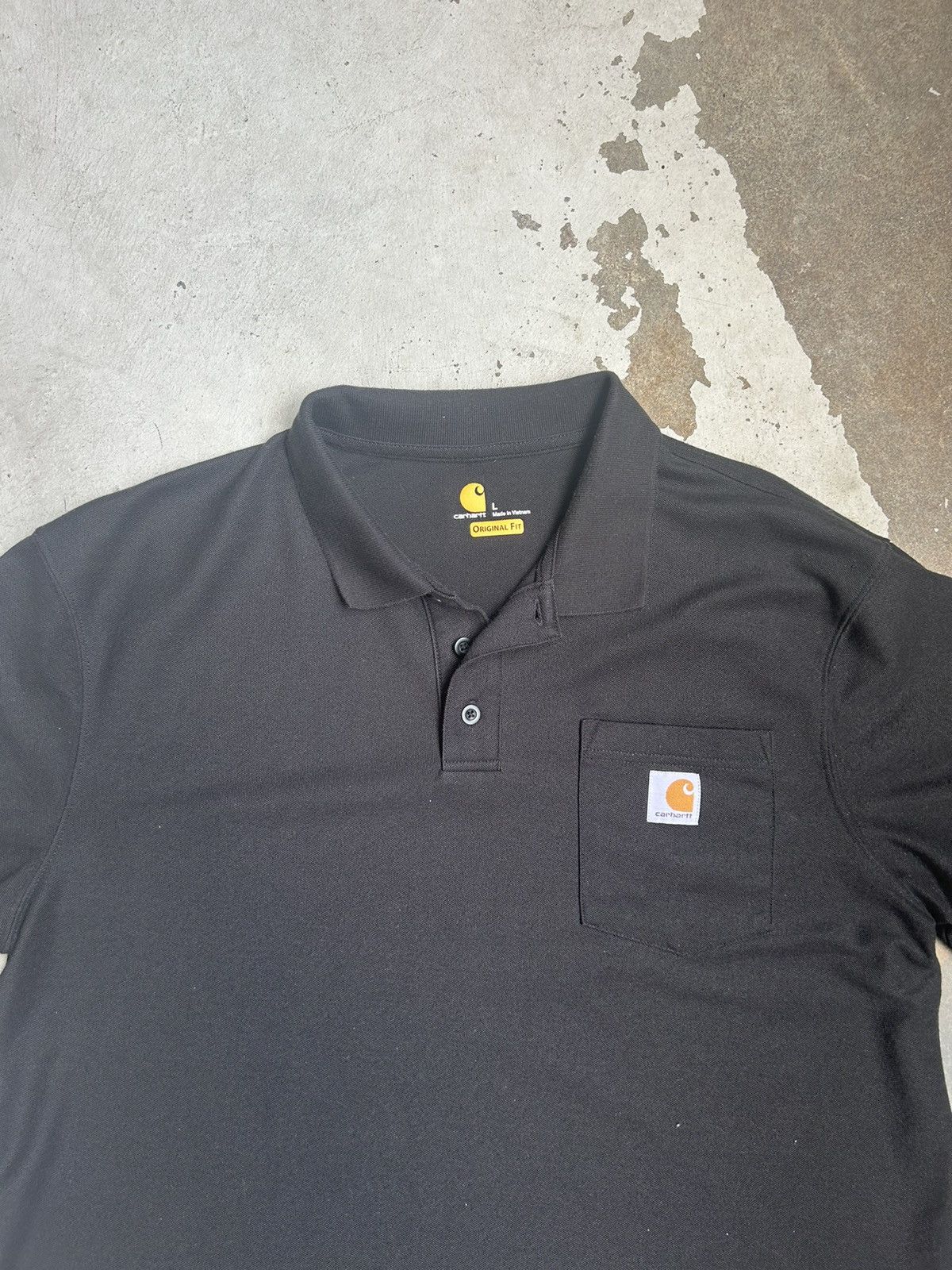 Carhartt Carhartt Black Polo Shirt Size US L / EU 52-54 / 3 - 2 Thumbnail