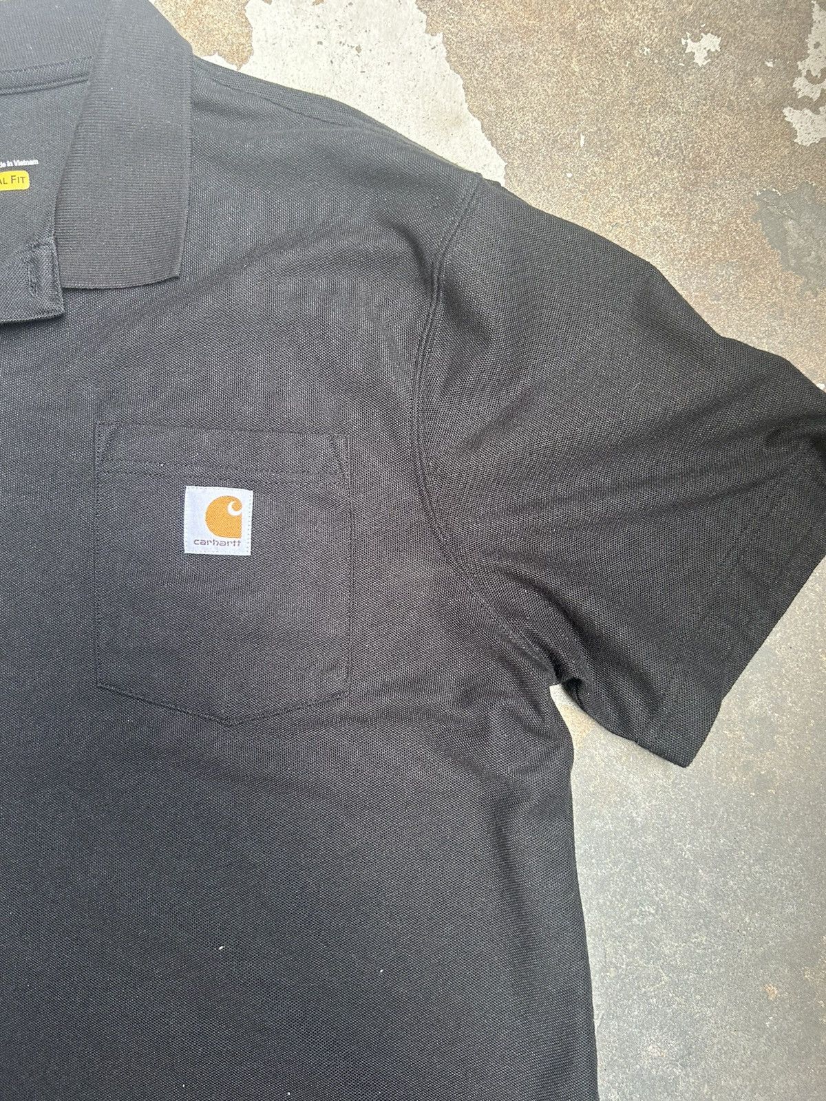 Carhartt Carhartt Black Polo Shirt Size US L / EU 52-54 / 3 - 3 Thumbnail