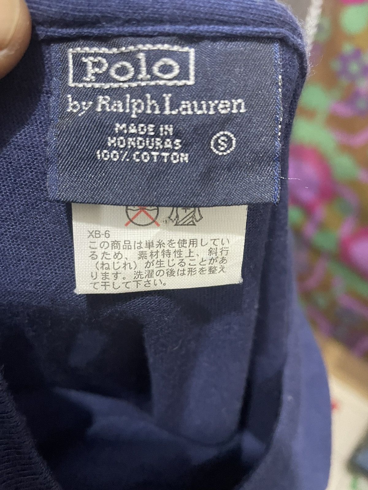 Polo Ralph Lauren × Vintage Vintage Polo Shirt Big Spell Out Size US S / EU 44-46 / 1 - 4 Thumbnail