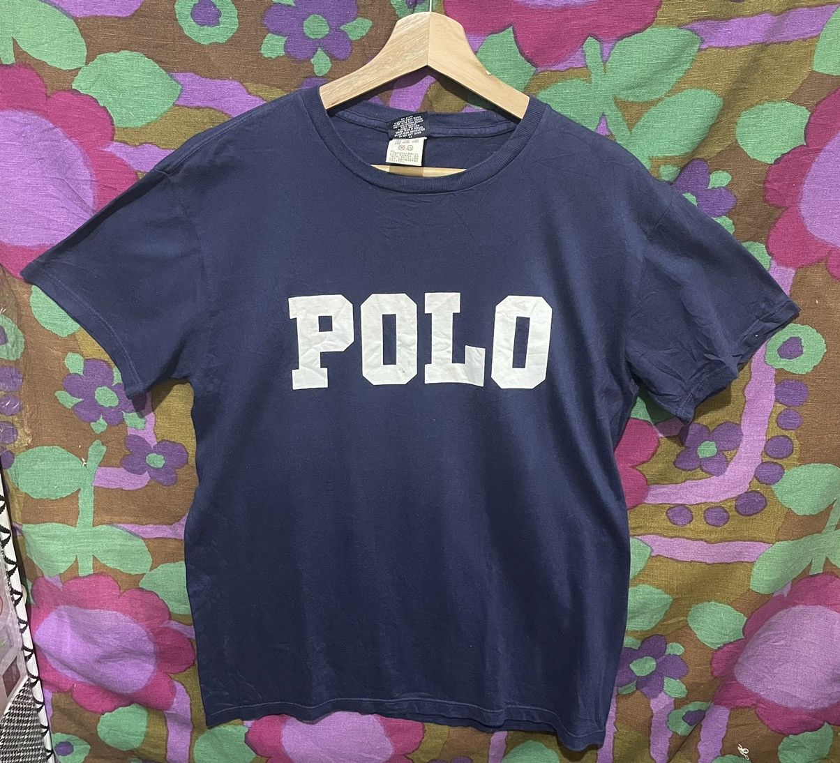 Polo Ralph Lauren × Vintage Vintage Polo Shirt Big Spell Out Size US S / EU 44-46 / 1 - 1 Thumbnail
