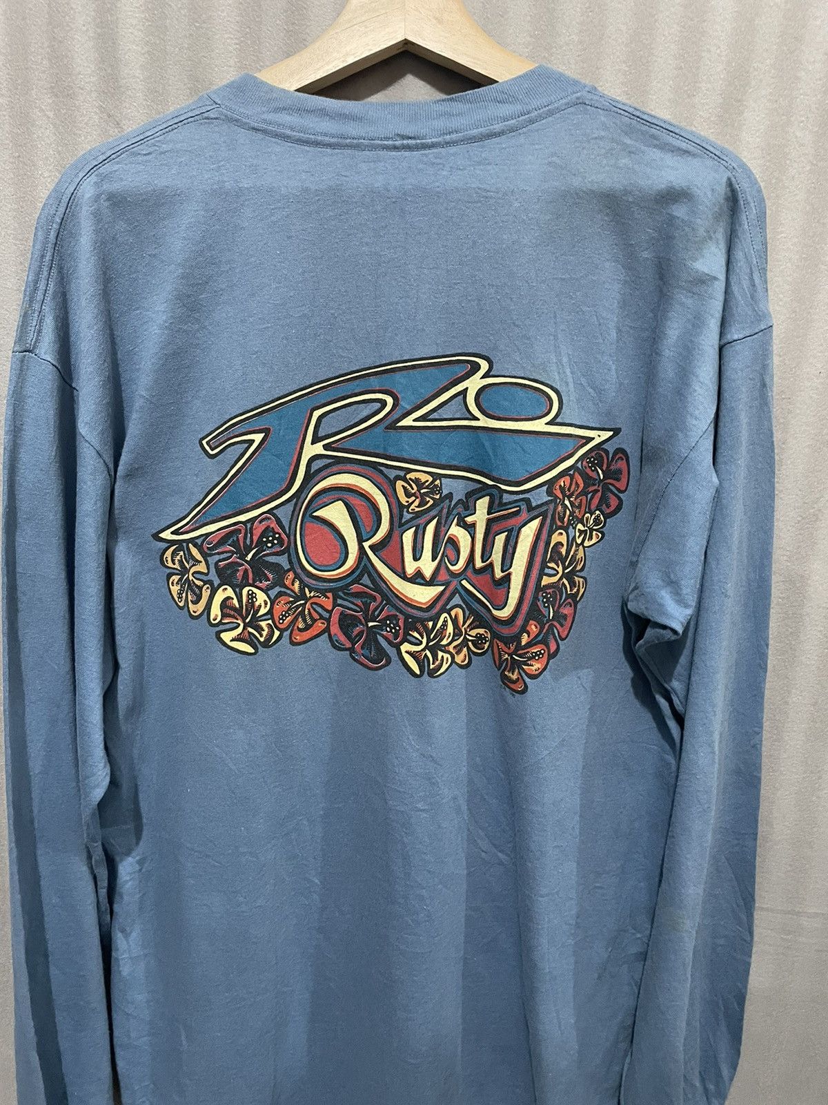 Rusty Vintage Rusty Long Sleeve Tee Size US L / EU 52-54 / 3 - 5 Thumbnail