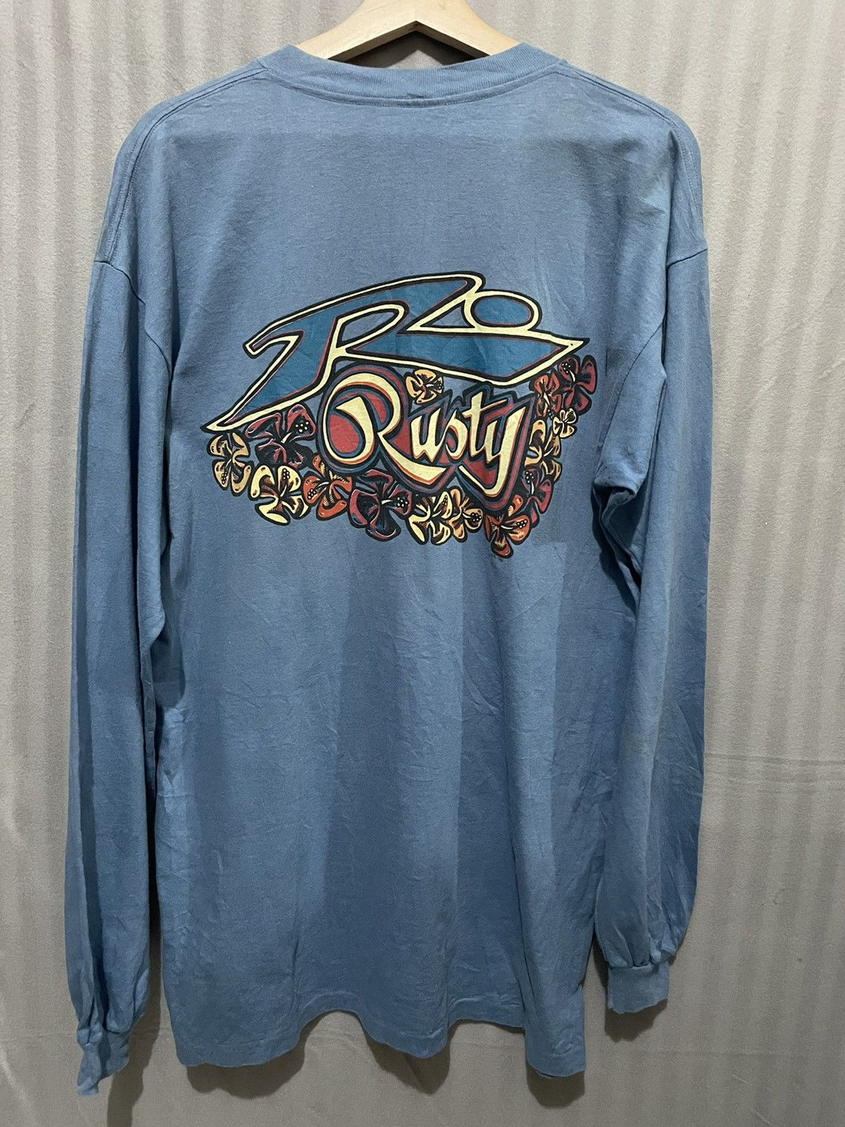 Rusty Vintage Rusty Long Sleeve Tee Size US L / EU 52-54 / 3 - 4 Thumbnail