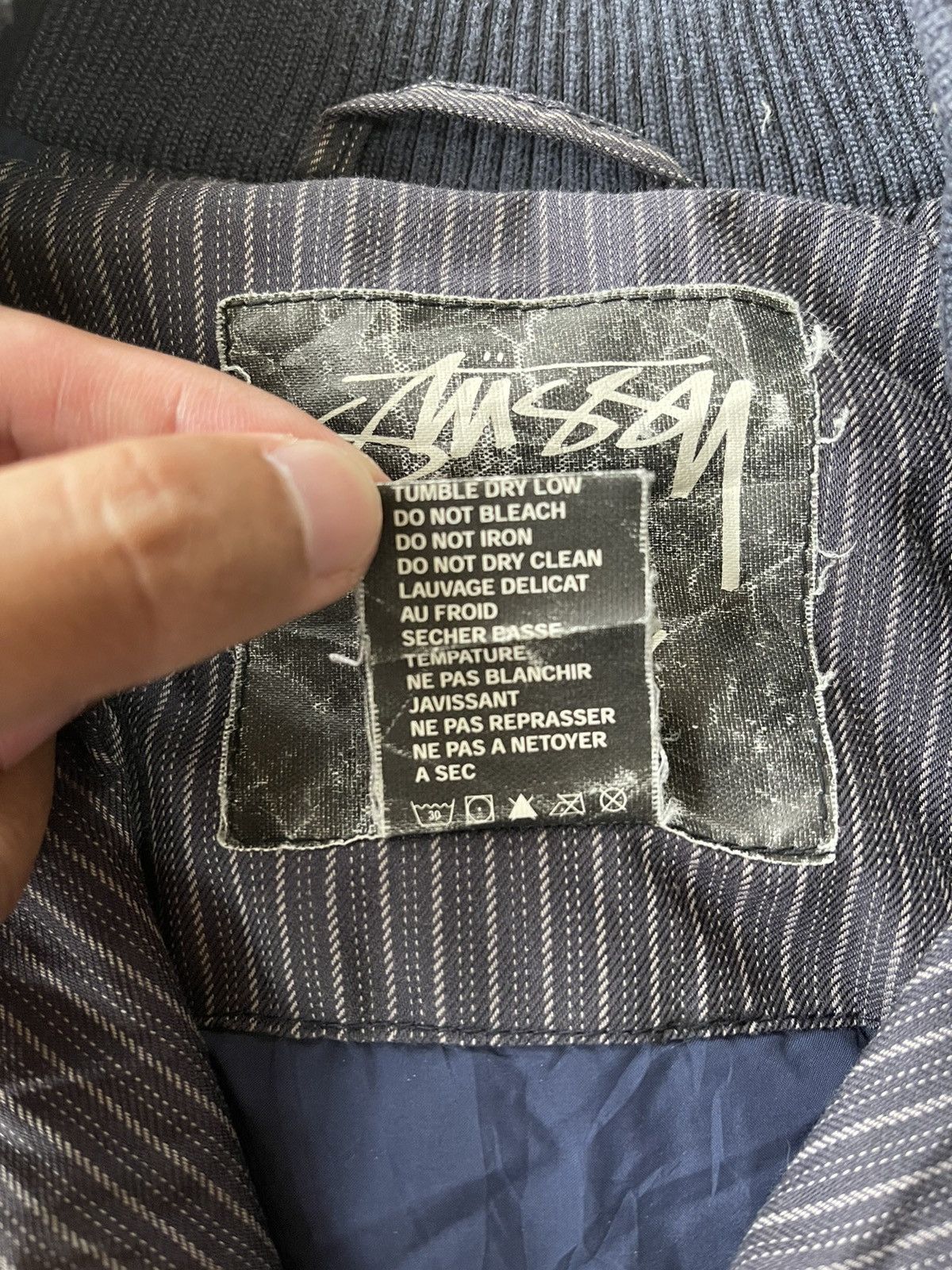 Stussy Vintage Stussy Varsity Bomber Jacket Size US M / EU 48-50 / 2 - 8 Thumbnail