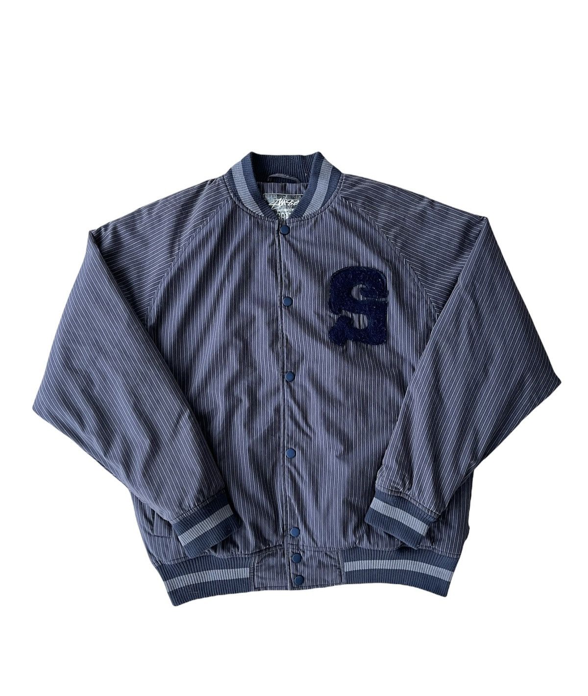 Stussy Vintage Stussy Varsity Bomber Jacket Size US M / EU 48-50 / 2 - 1 Thumbnail