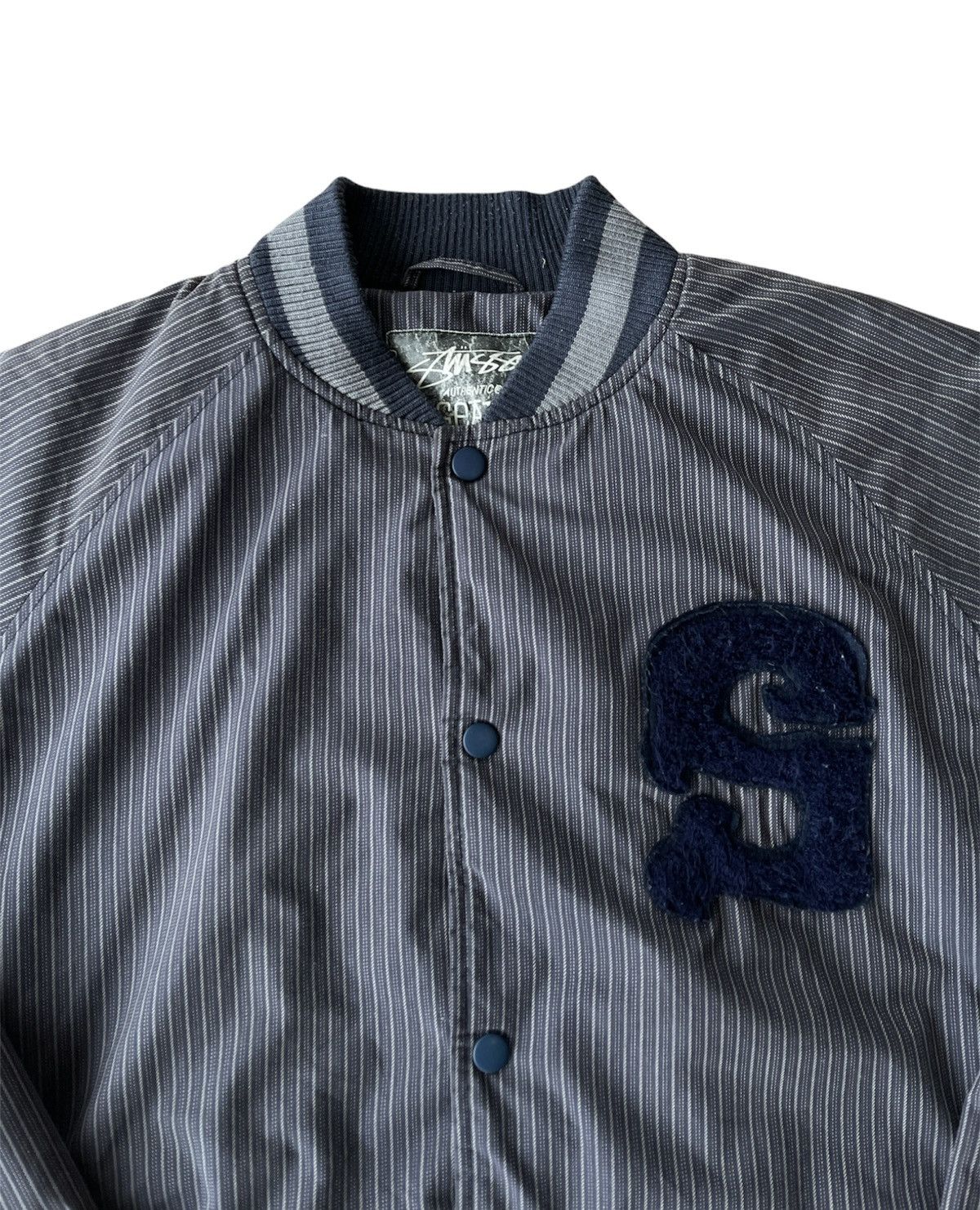 Stussy Vintage Stussy Varsity Bomber Jacket Size US M / EU 48-50 / 2 - 3 Thumbnail