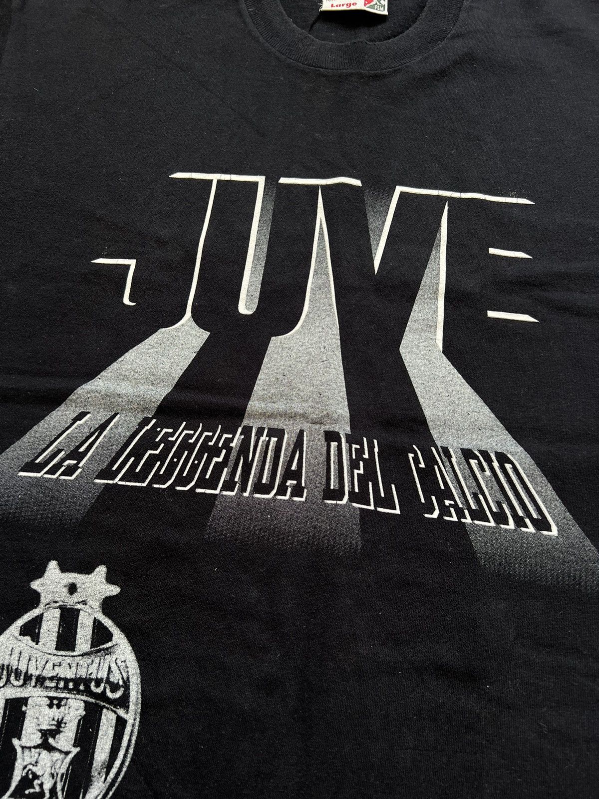 Vintage RARE 🔥 Juventus La Leggenda Del Calcio vintage Tee Shirt Size US L / EU 52-54 / 3 - 5 Thumbnail