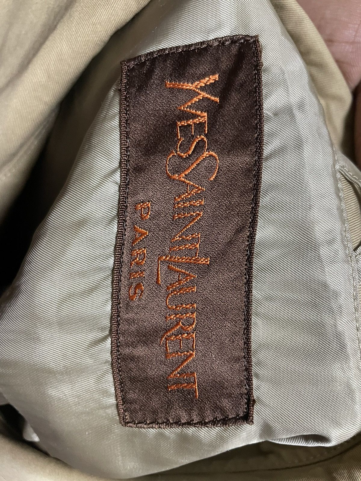 Japanese Brand × Vintage × Yves Saint Laurent Vintage Yves Saint Lauren Parkas Size US M / EU 48-50 / 2 - 4 Thumbnail