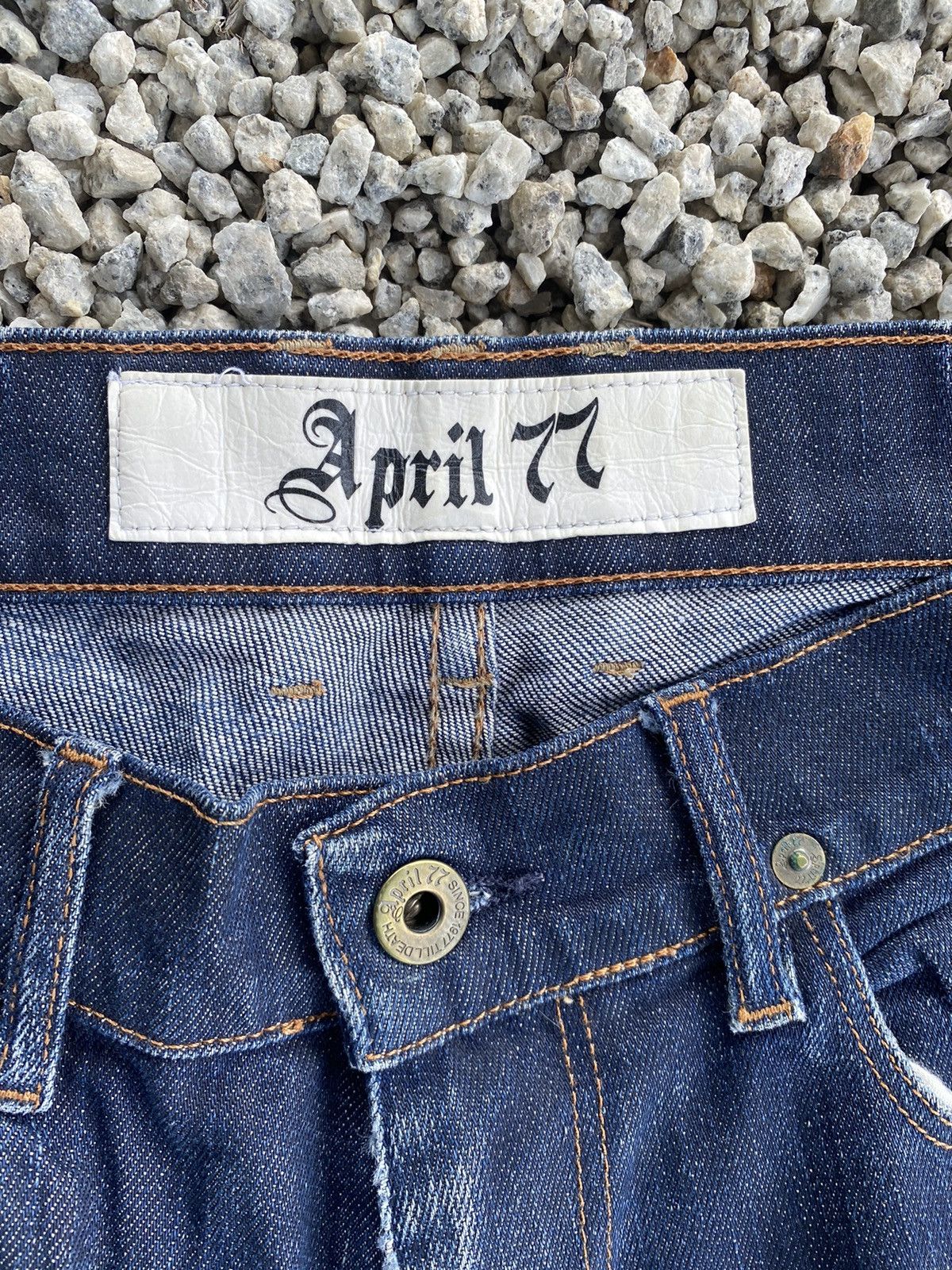 April 77 April 77 Slim Fit Jeans By Rockers For Rockers Size US 30 / EU 46 - 9 Thumbnail