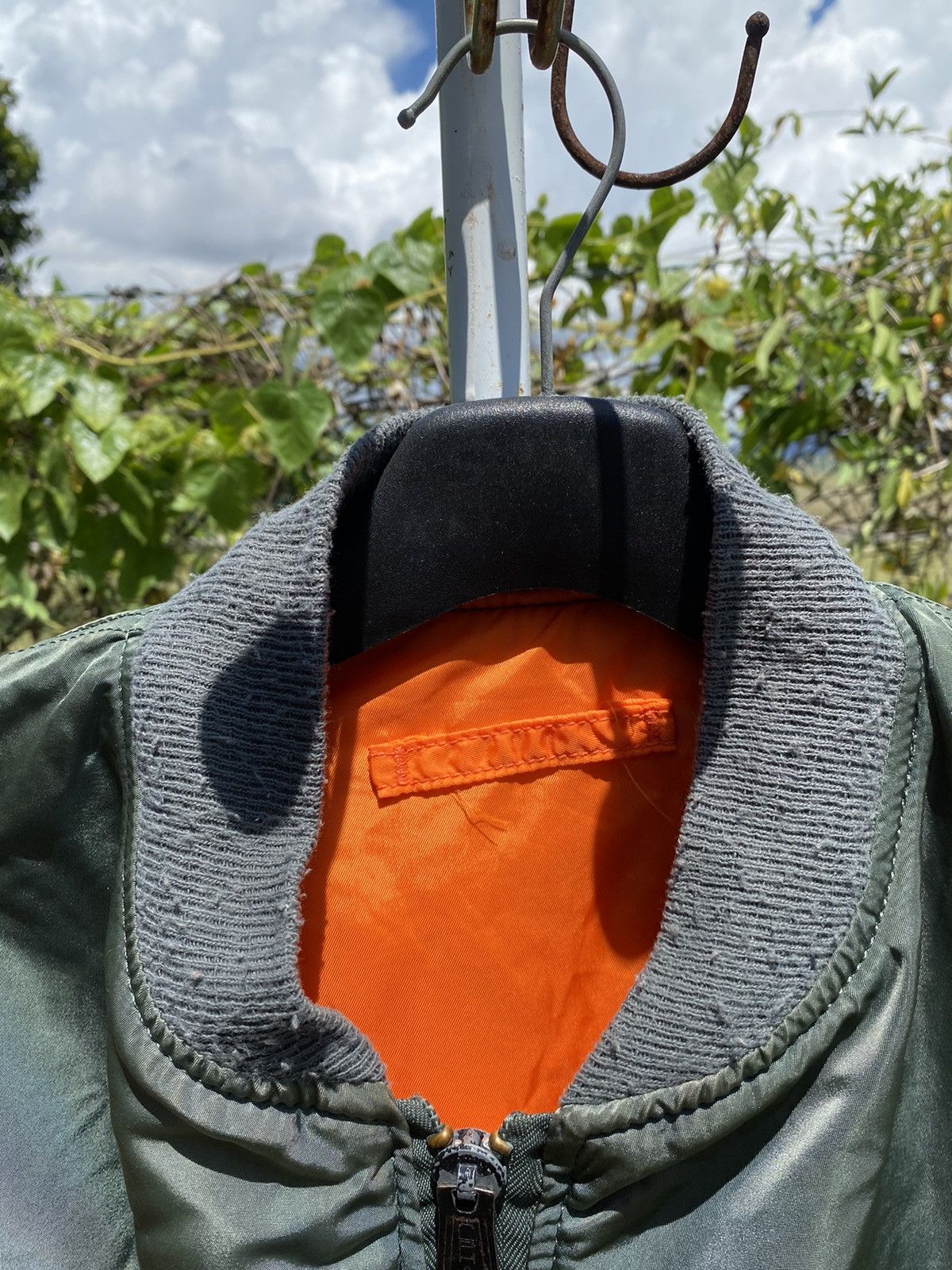 Alpha Industries Vintage USAF Jacket Flayer Man Intermediate MA-1 Alpha Ind Size US L / EU 52-54 / 3 - 10 Thumbnail