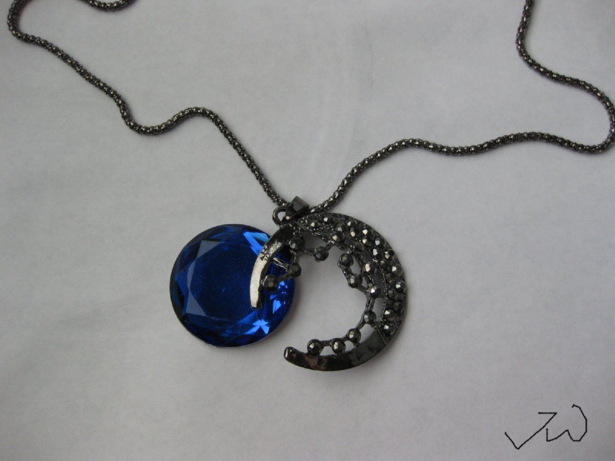Jewelry Blue Moon Necklace Size ONE SIZE - 4 Thumbnail