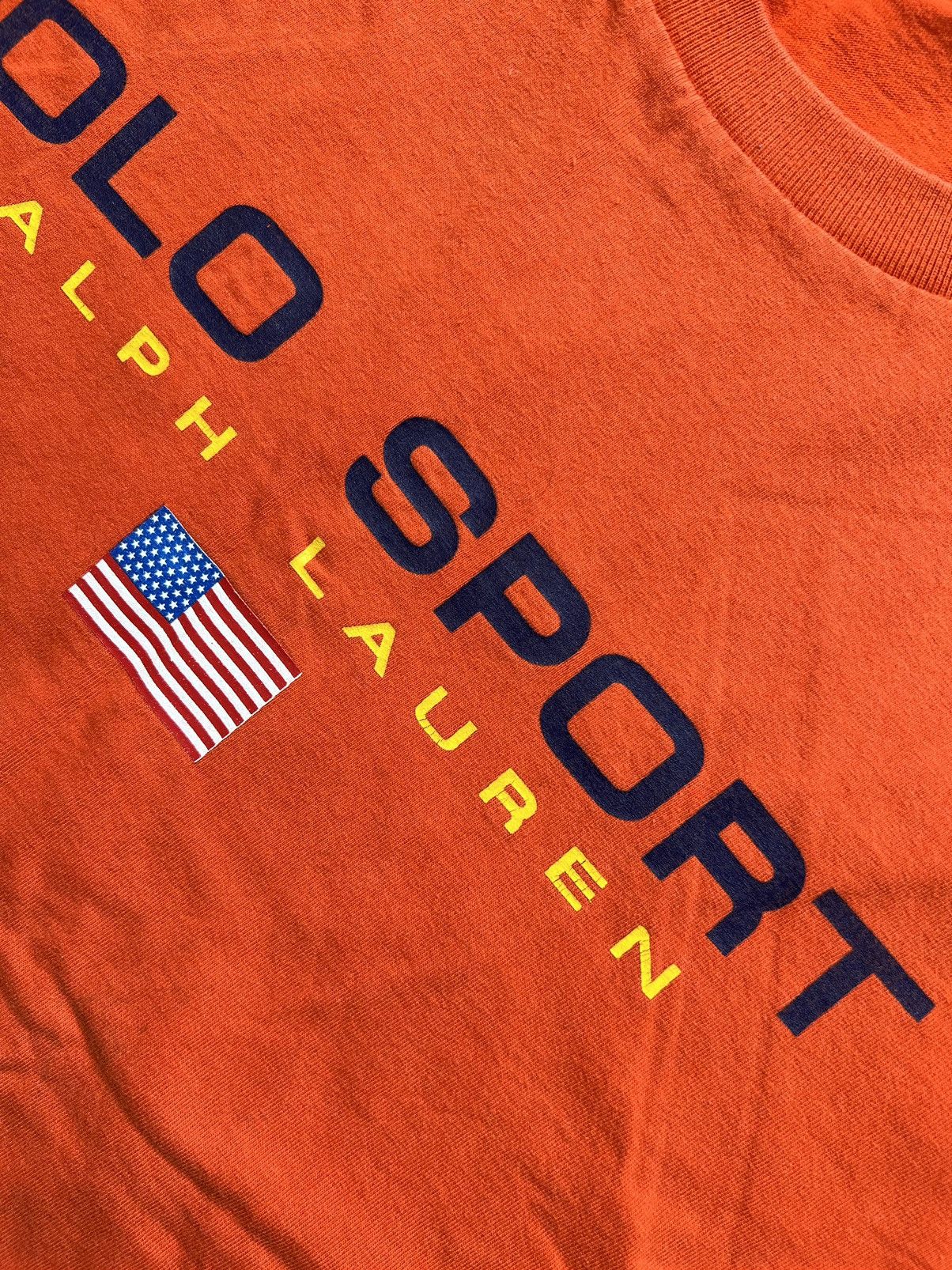 Polo Ralph Lauren × Ralph Lauren Sport × Vintage Y2K POLO SPORT Vintage Tee Ralph Lauren Size US S / EU 44-46 / 1 - 4 Thumbnail