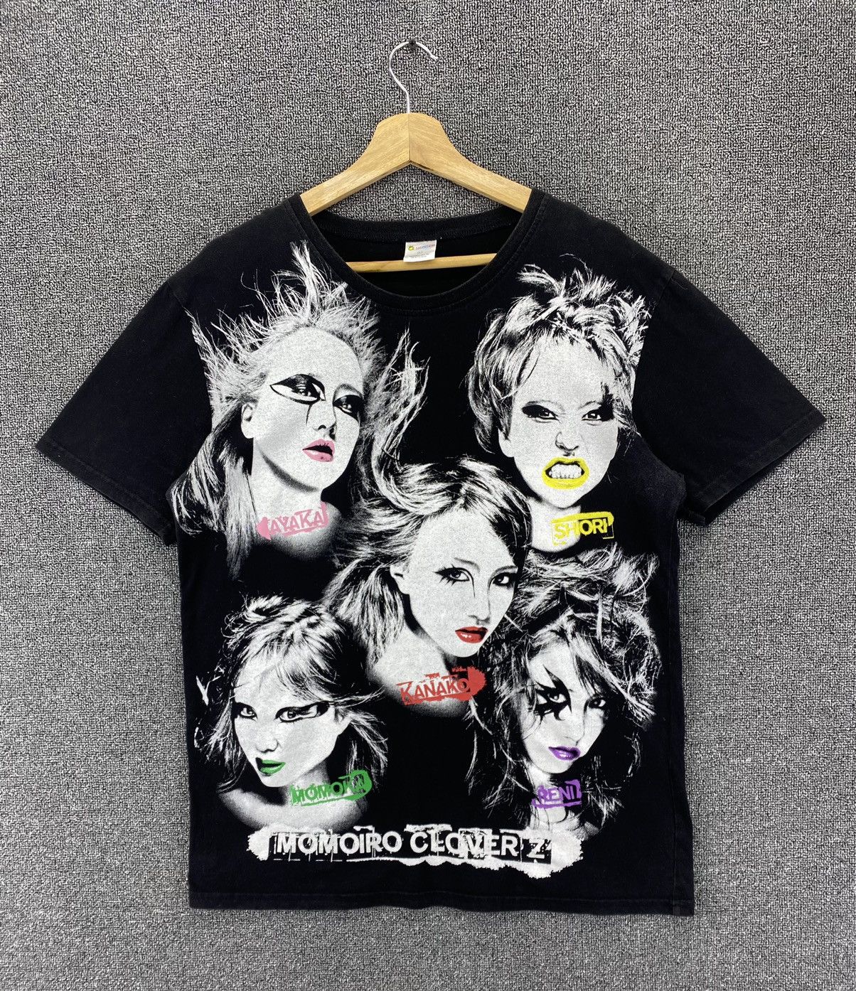 Band Tees Vintage Smooch Momoiro Clover Z Kpop Band Tees T Shirts Size US L / EU 52-54 / 3 - 2 Thumbnail