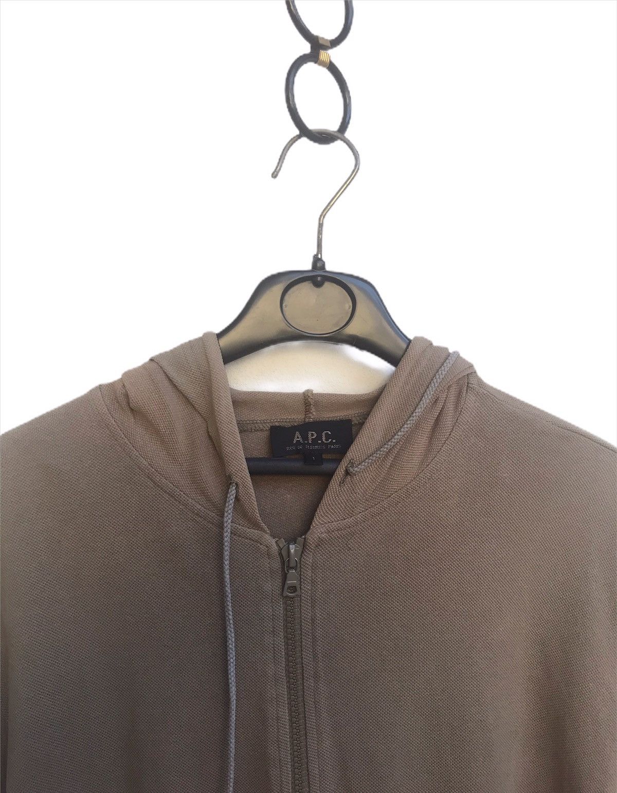 A.P.C. × Vintage 🔥A.P.C Zipper Sweatshirt With Hoodies Size US M / EU 48-50 / 2 - 4 Thumbnail