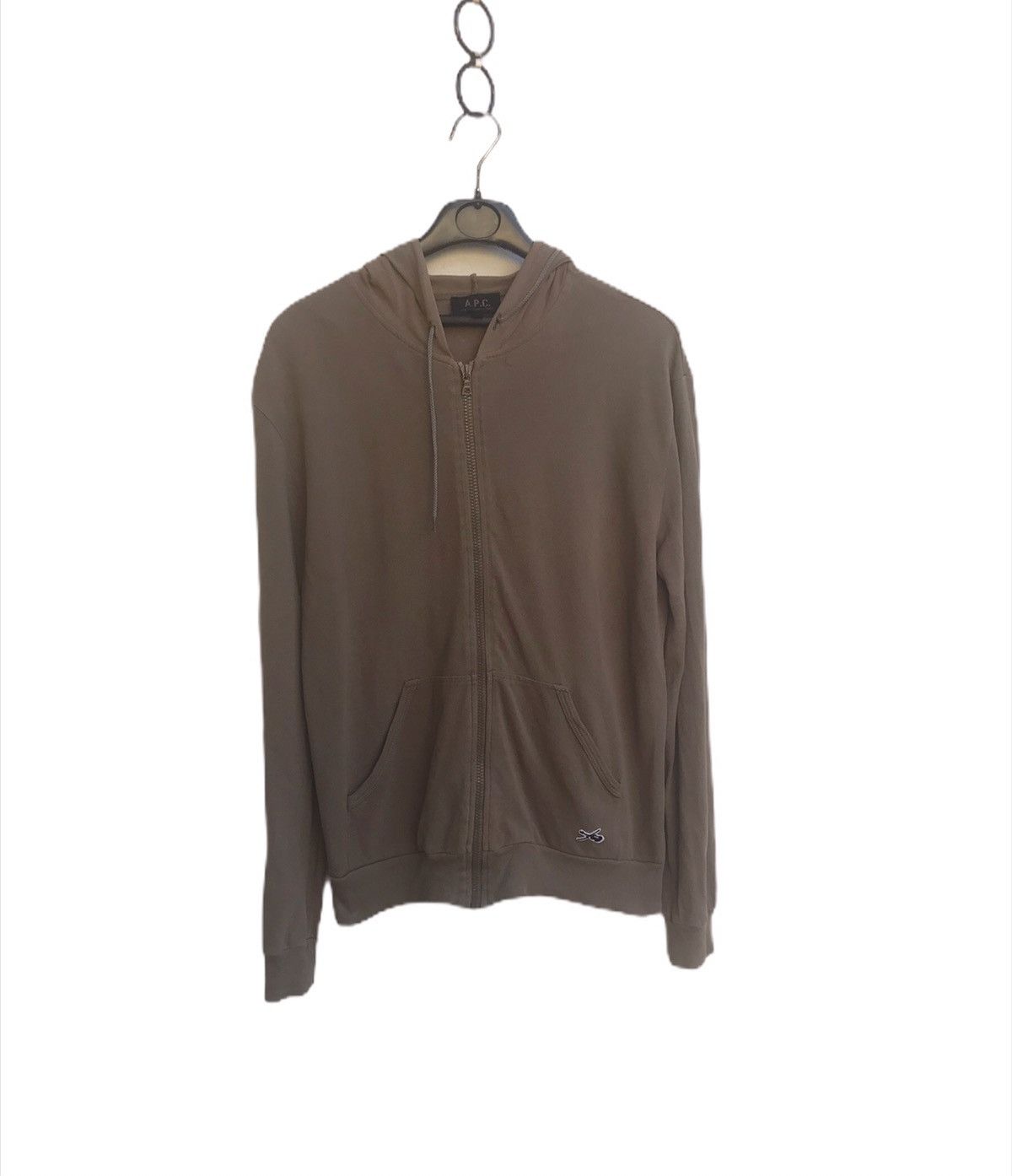 🔥A.P.C Zipper Sweatshirt With Hoodies