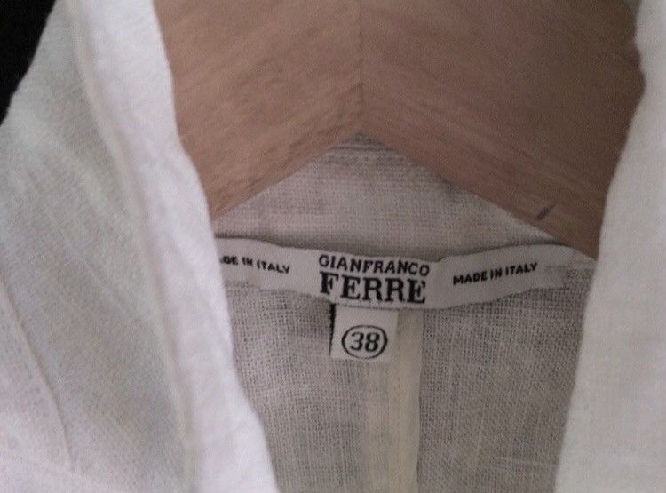 Gianfranco Ferre 🔥Gianfranco Ferre White Vests Size XS / US 0-2 / IT 36-38 - 3 Thumbnail