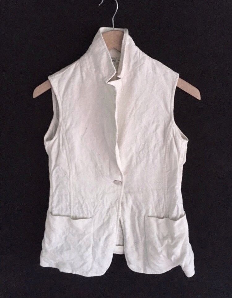 Gianfranco Ferre 🔥Gianfranco Ferre White Vests Size XS / US 0-2 / IT 36-38 - 1 Thumbnail